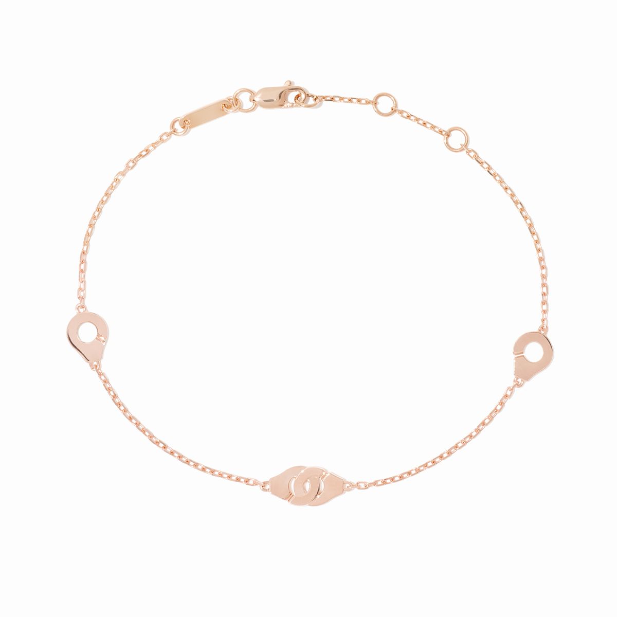 Bracelet Menottes dinh van R5 or rose