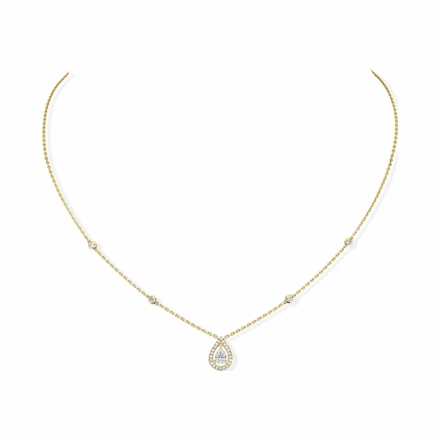 Collier Joy Diamant Or Jaune