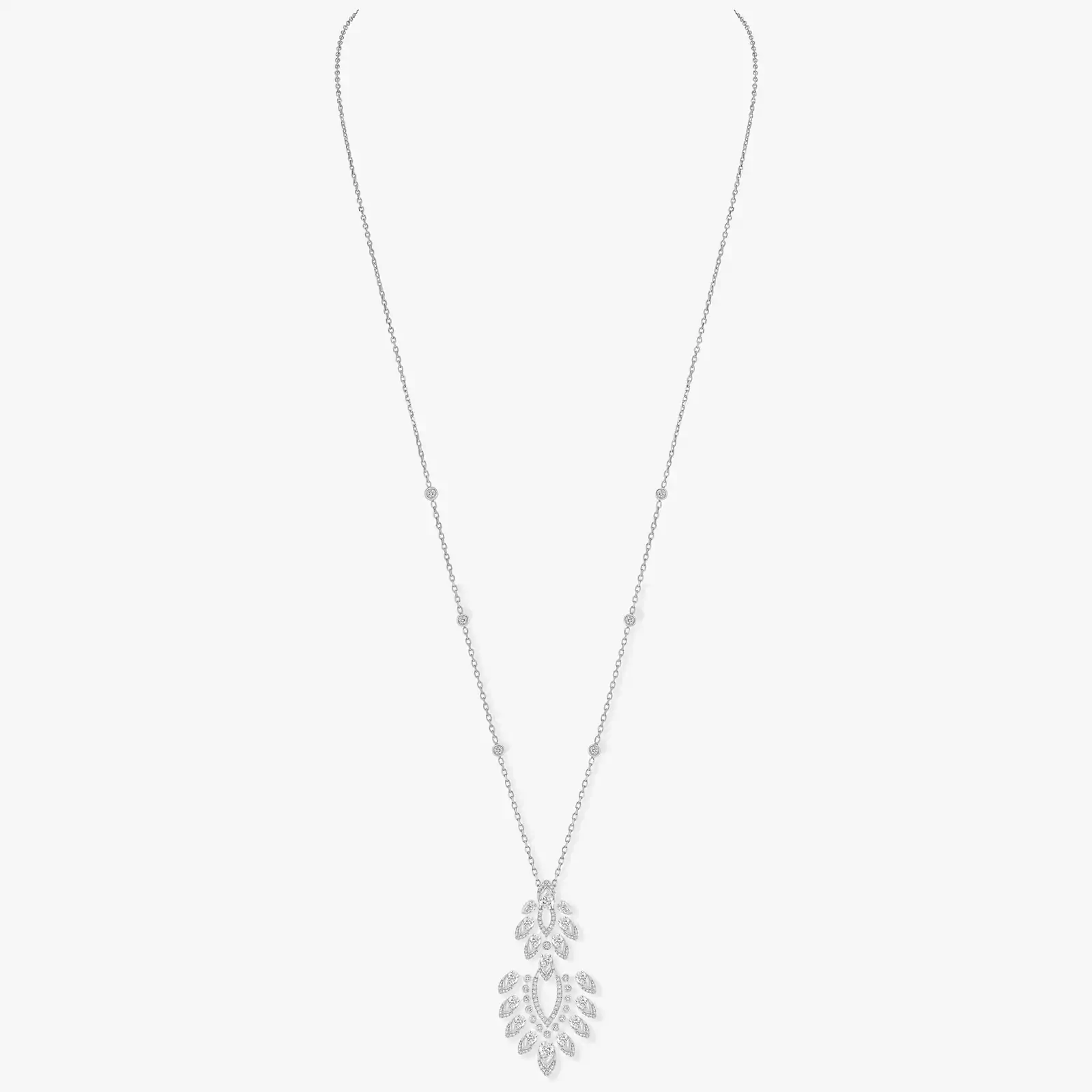 Collier sautoir diamant femme Desert Bloom Desert Bloom Référence :  7358-WG -2