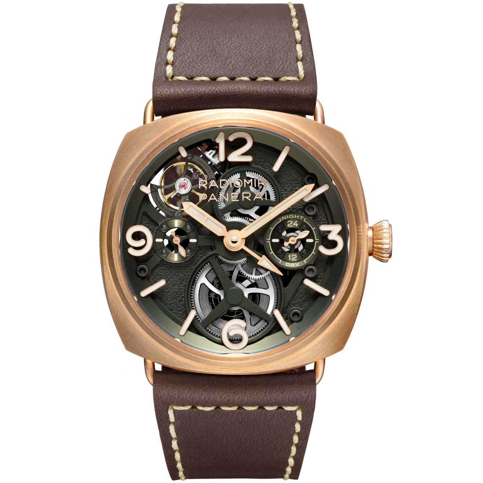 Radiomir Tourbillon GMT Bronzo RADIOMIR Référence :  PAM01284 -1