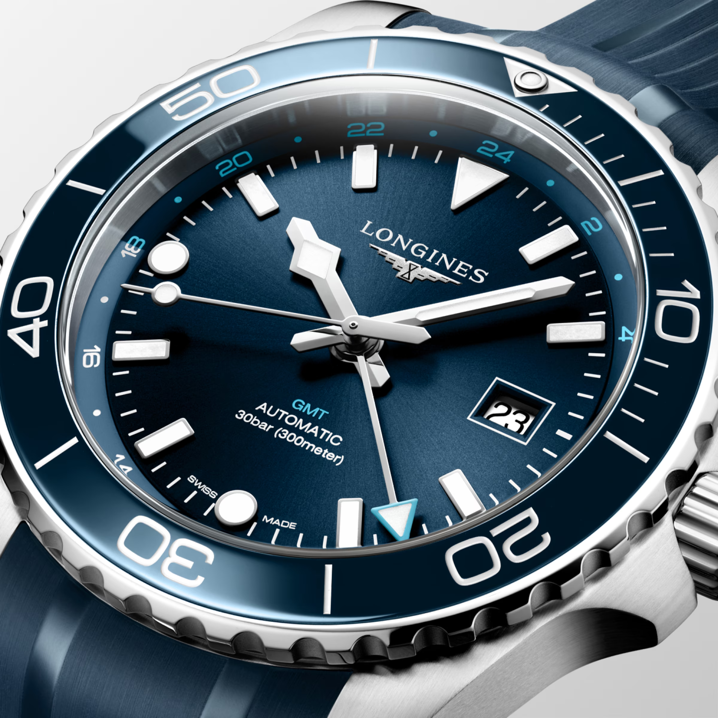 Нydroconquest GMT Sport Référence :  L3.890.4.96.9 -2