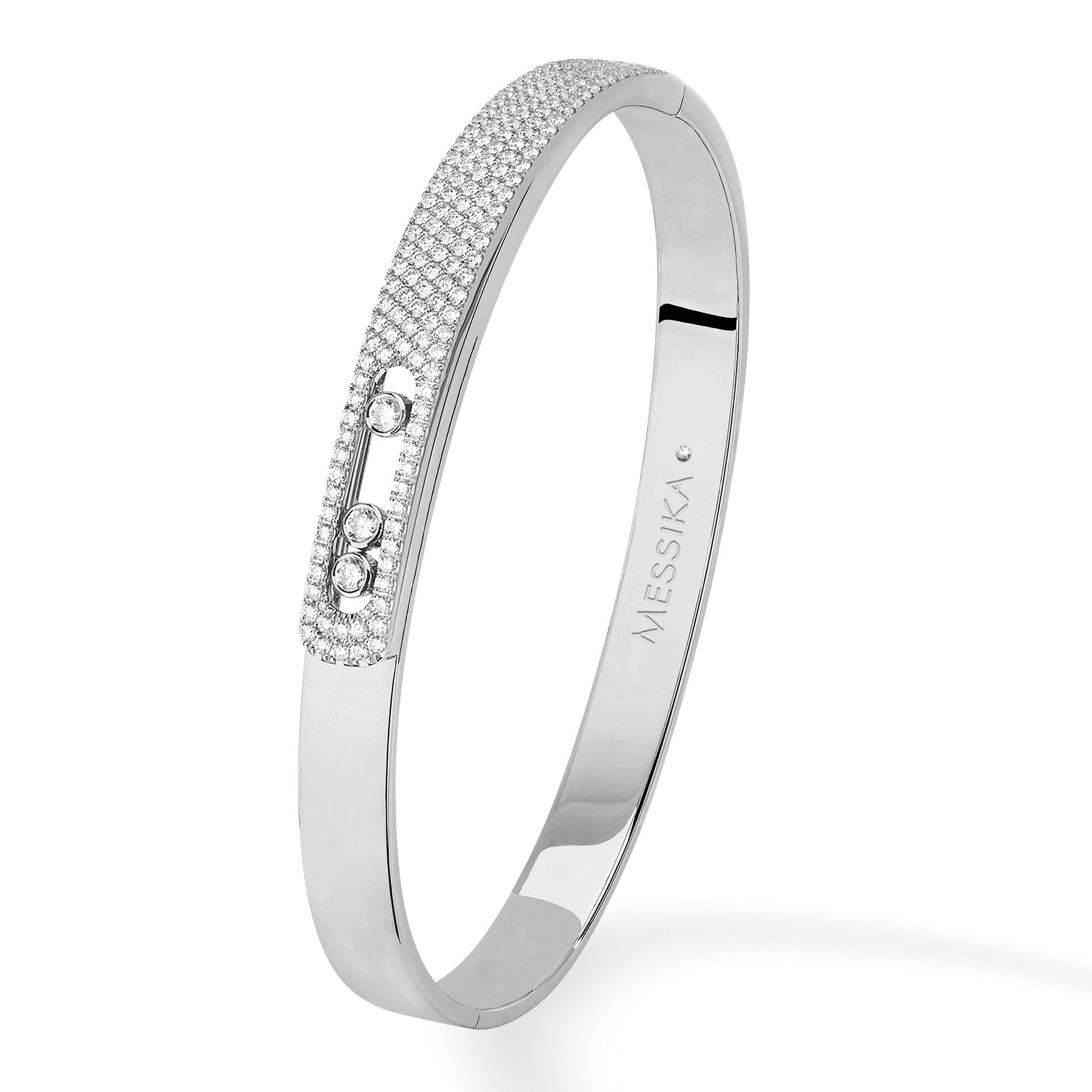 BB Cord Bracelet Diamond 0,07ct – White Goldc – Blue – Jacques Tissot