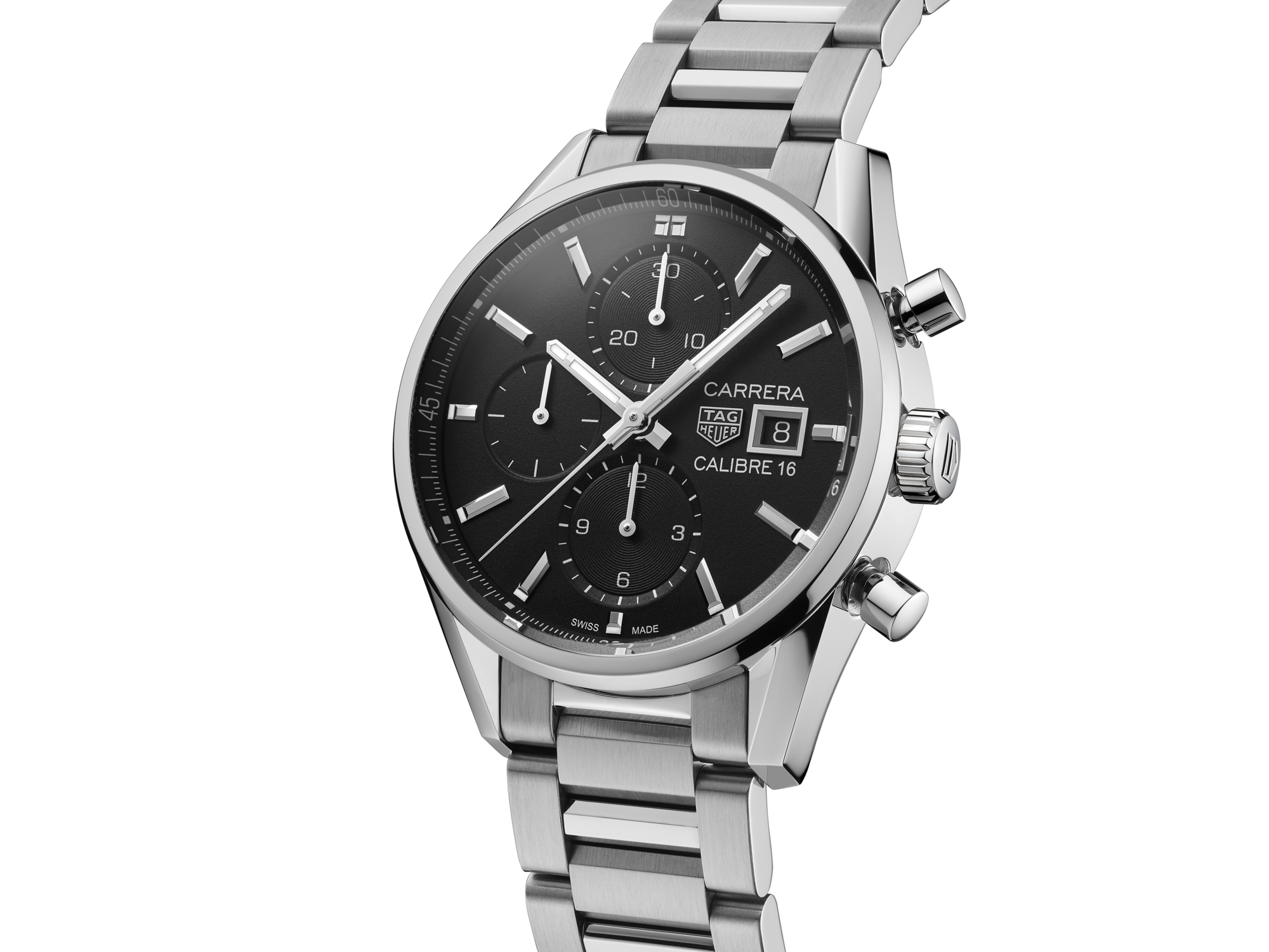 TAG Heuer Carrera                                                                                                 Chronographe automatique                   -                       Diamètre 41 mm                                                             TAG Heuer CARRERA Référence :  CBK2110.BA0715 -2