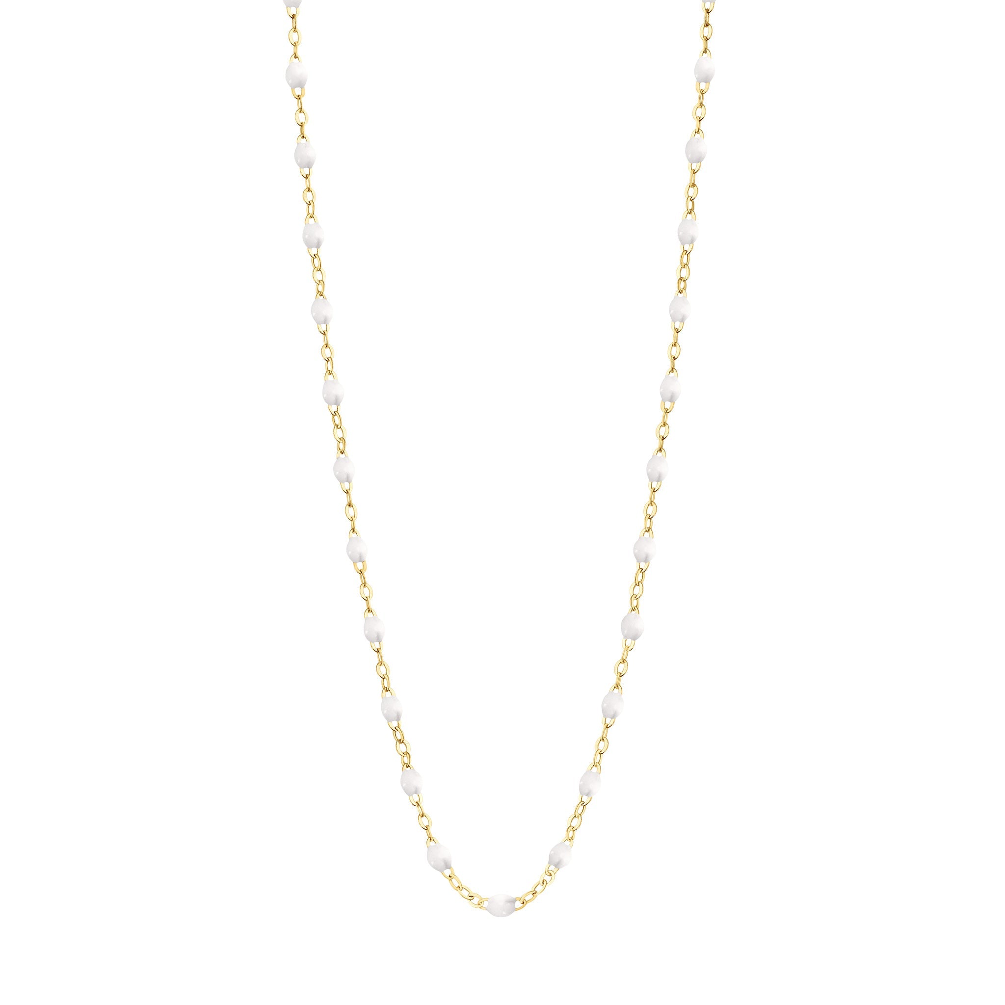 Collier enfant blanc Classique Gigi, or jaune, 33 cm classique gigi Référence :  b1gi001j0133xx -1