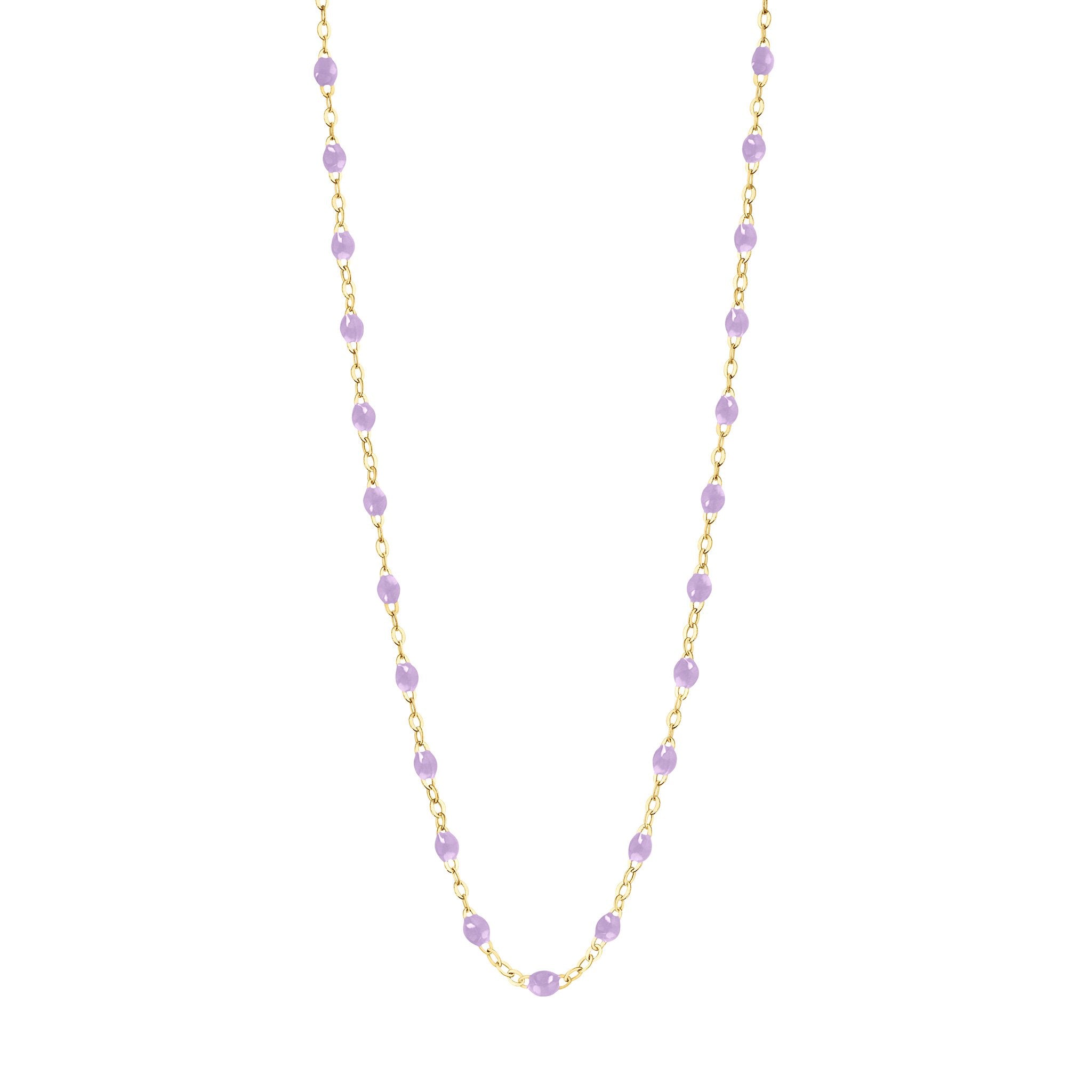 Collier parme Classique Gigi, or jaune, 42 cm classique gigi Référence :  b1gi001j1042xx -1