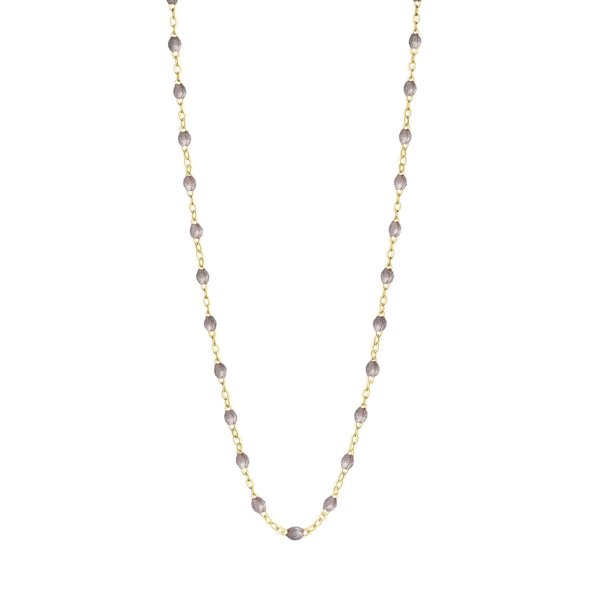 Collier argent Classique Gigi, or jaune, 42 cm classique gigi Référence :  b1gi001j1642xx -1