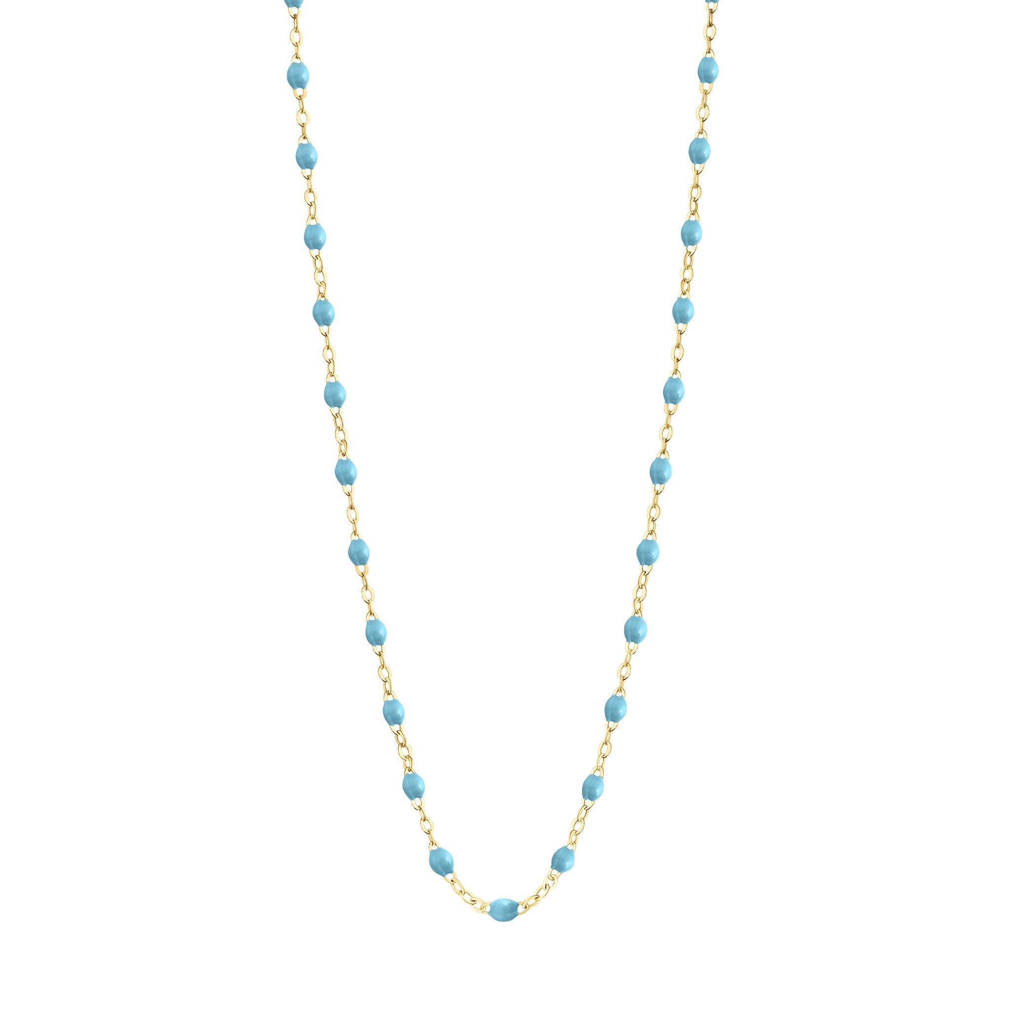 Collier turquoise Classique Gigi, or jaune, 42 cm classique gigi Référence :  b1gi001j3442xx -1