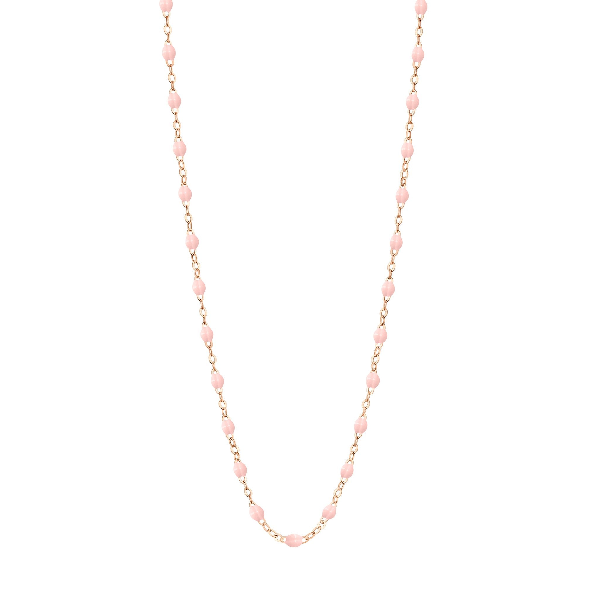 Collier rose bébé Classique Gigi, or rose, 45 cm classique gigi Référence :  b1gi001r2845xx -1