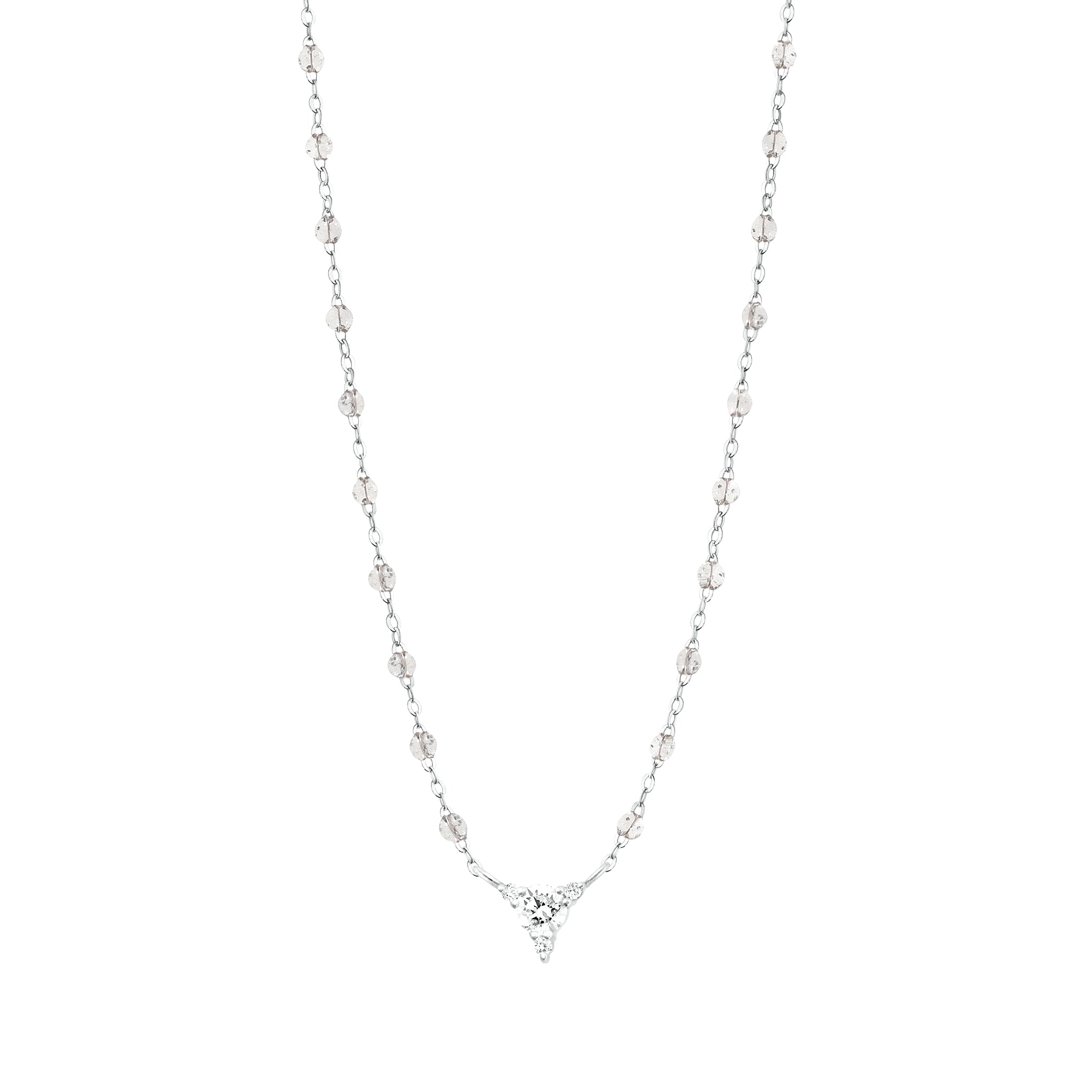 Collier sparkle Kosmos, diamants, or blanc, 42 cm kosmos Référence :  b1ks023g4942di -1