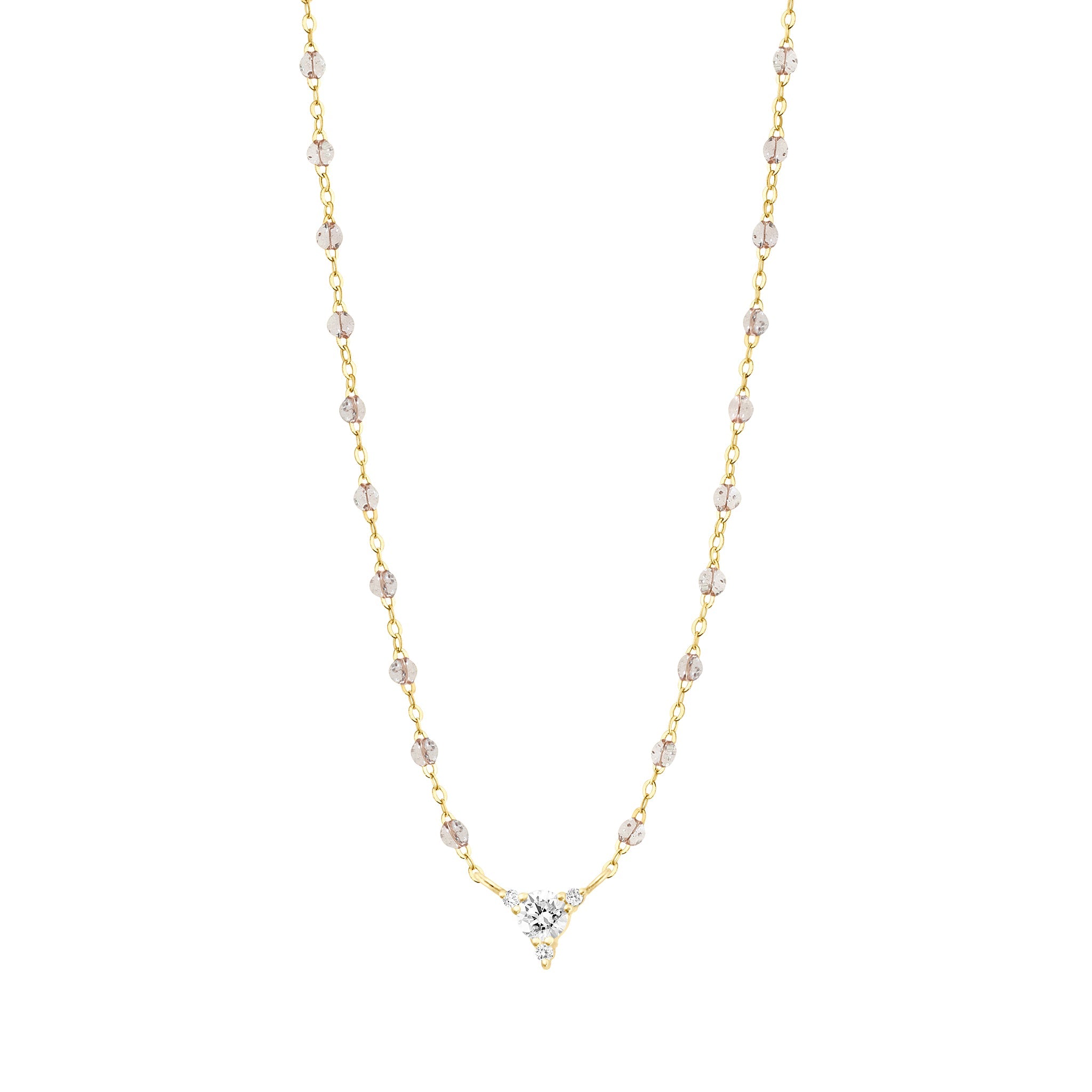 Collier sparkle Kosmos, diamants, or jaune, 42 cm kosmos Référence :  b1ks023j4942di -1