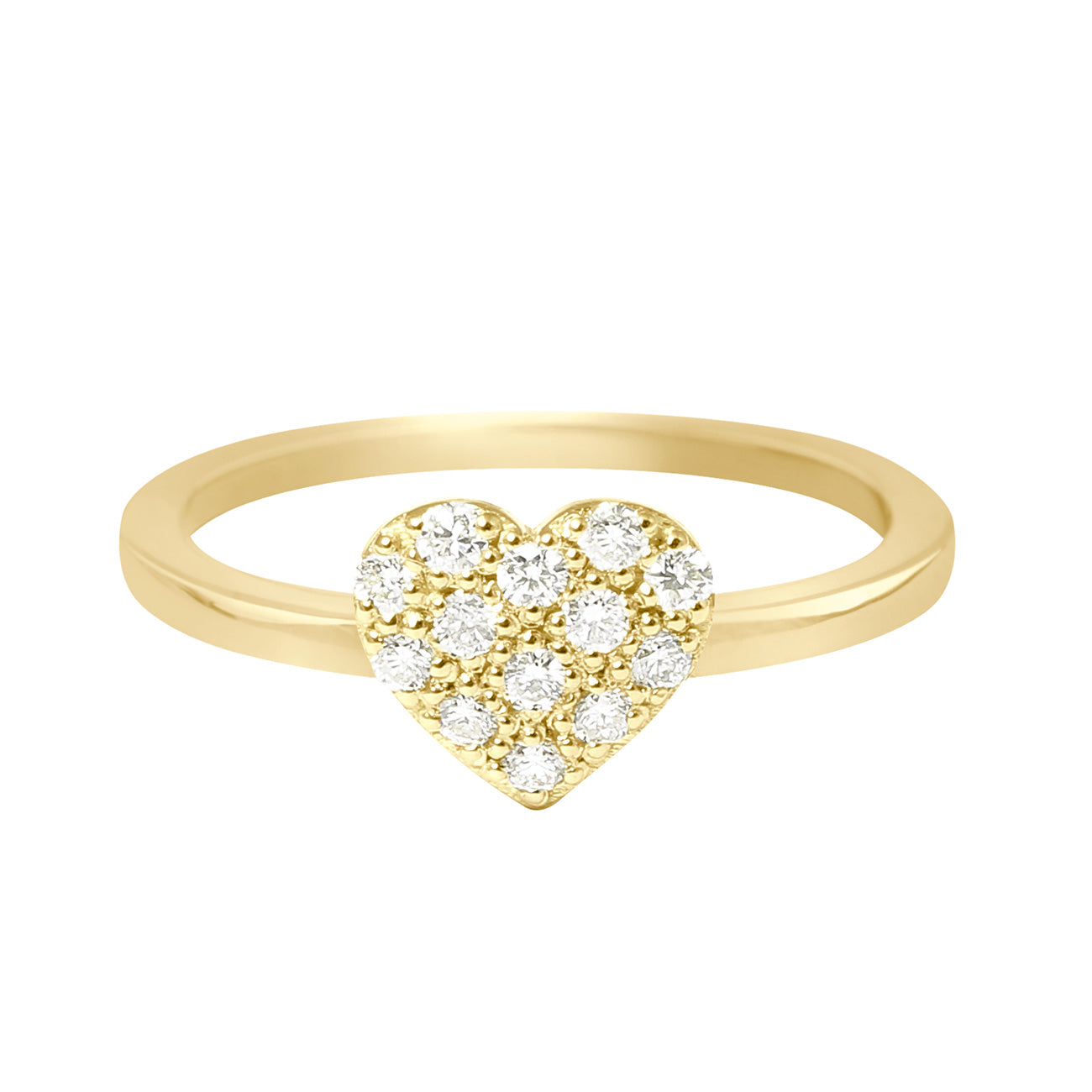 Bague In Love, diamants, or jaune, T 50 in love Référence :  b2il001j0050di -1