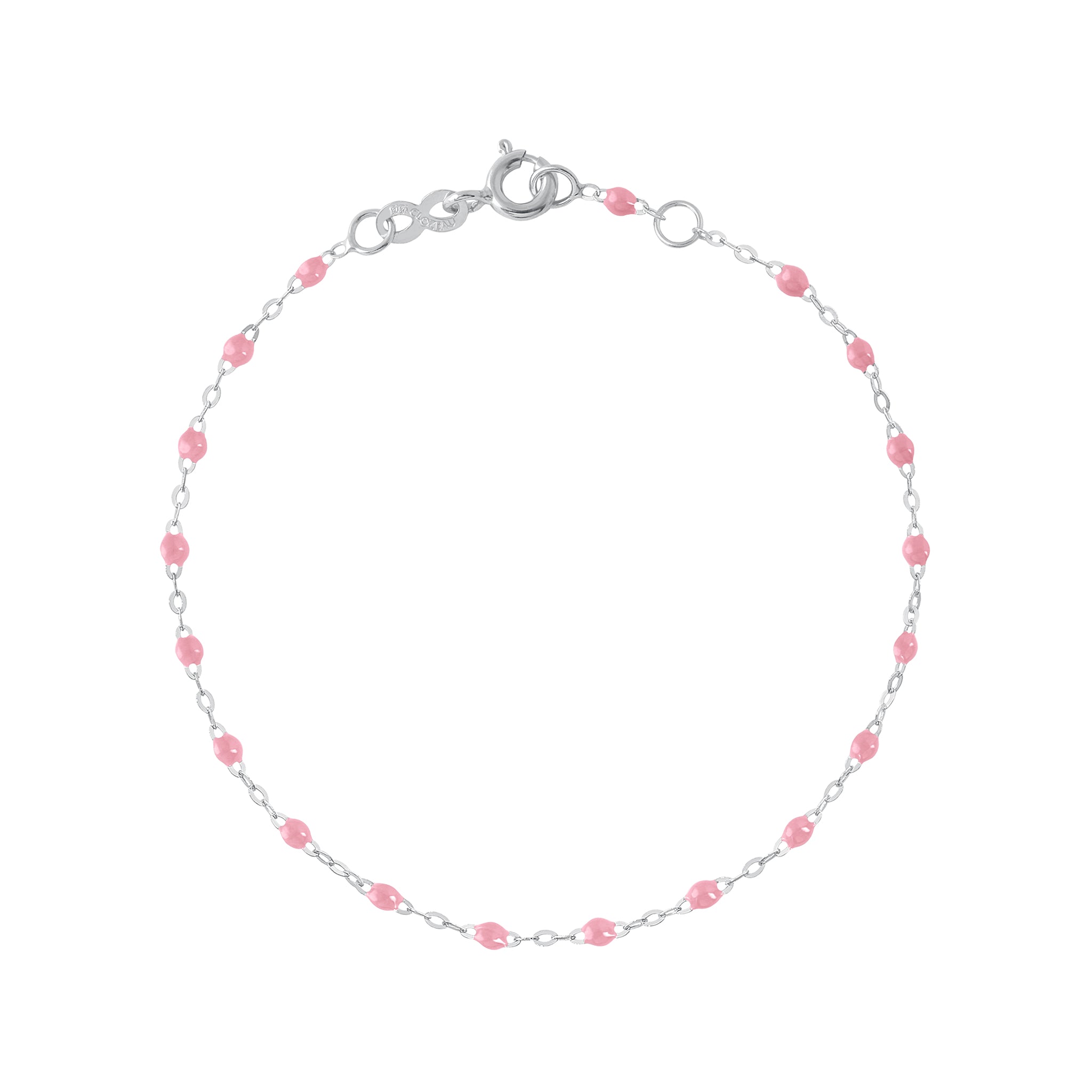 Bracelet fuchsia Classique Gigi, or blanc, 18 cm classique gigi Référence :  b3gi001g0918xx -1