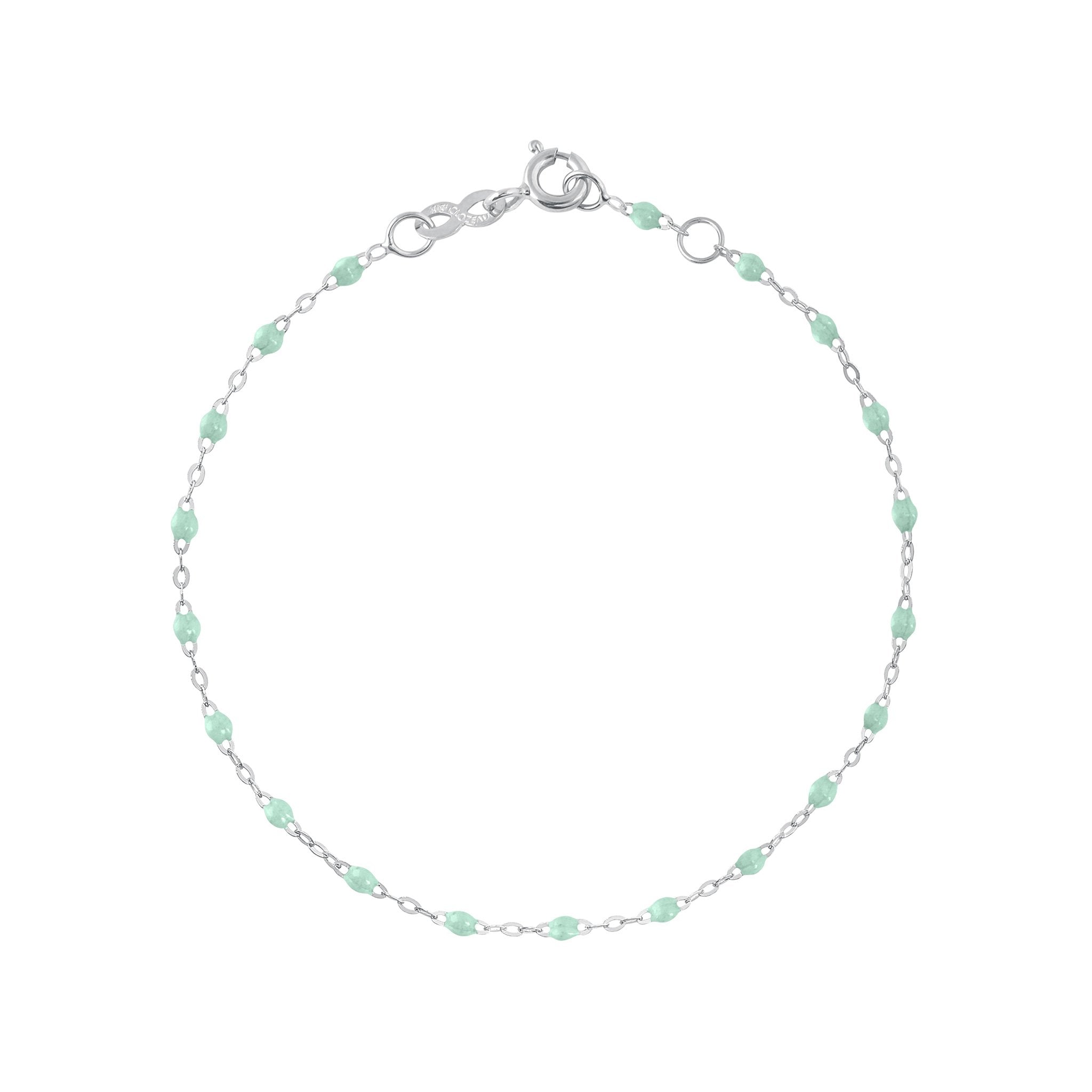 Bracelet jade Classique Gigi, or blanc, 18 cm classique gigi Référence :  b3gi001g1718xx -1