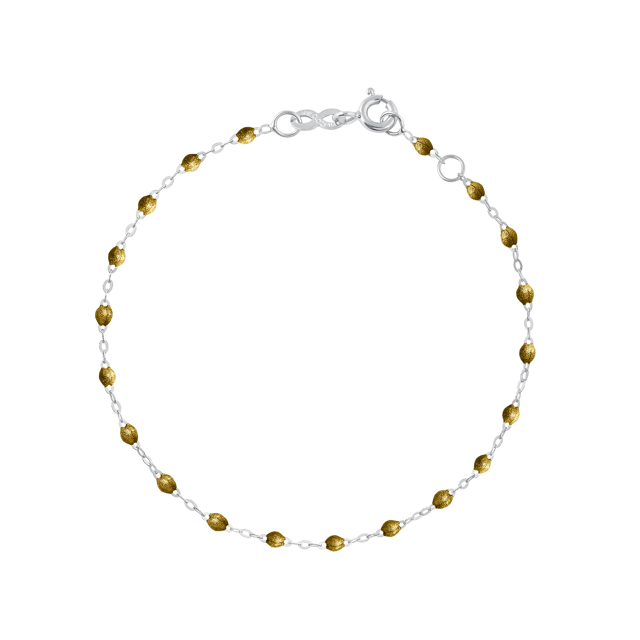 Bracelet doré Classique Gigi, or blanc, 18 cm classique gigi Référence :  b3gi001g2718xx -1