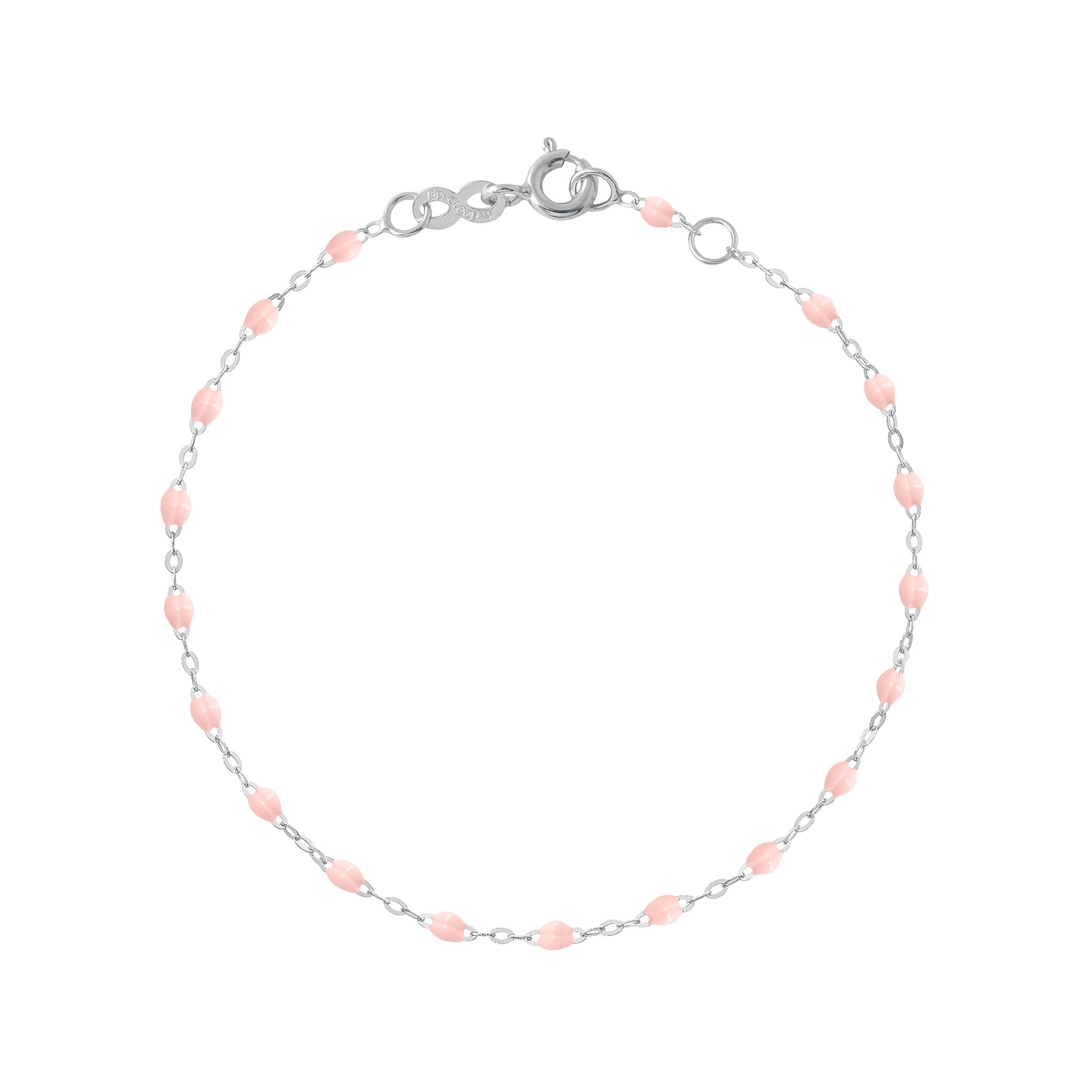 Bracelet rose bébé Classique Gigi, or blanc, 18 cm classique gigi Référence :  b3gi001g2818xx -1