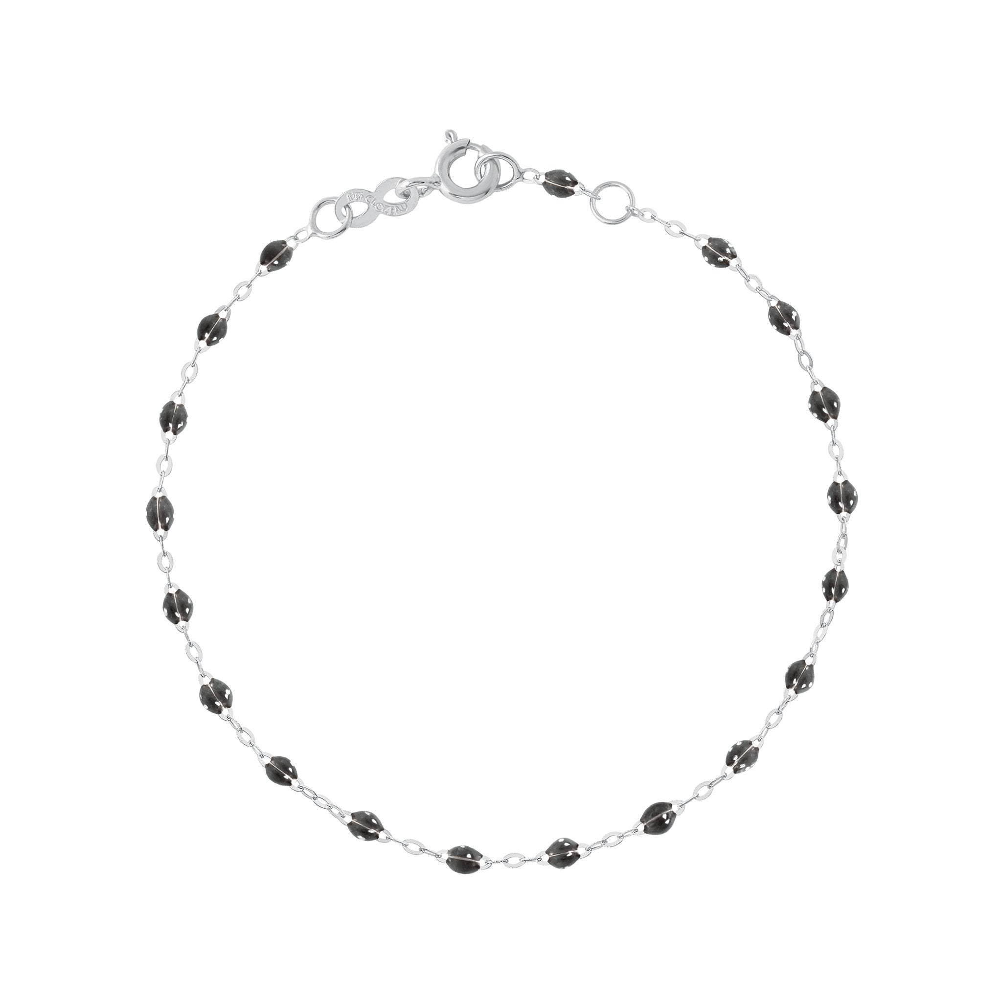 Bracelet quartz Classique Gigi, or blanc, 15 cm