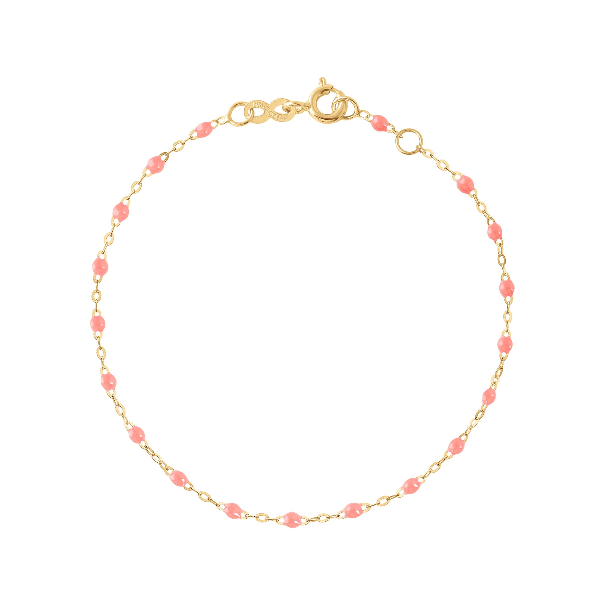 Bracelet fuchsia Classique Gigi, or jaune, 15 cm classique gigi Référence :  b3gi001j0915xx -1