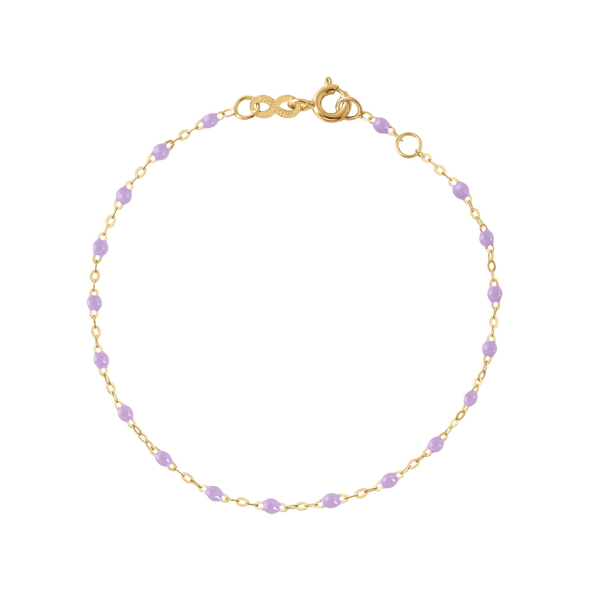 Bracelet parme Classique Gigi, or jaune, 18 cm classique gigi Référence :  b3gi001j1018xx -1