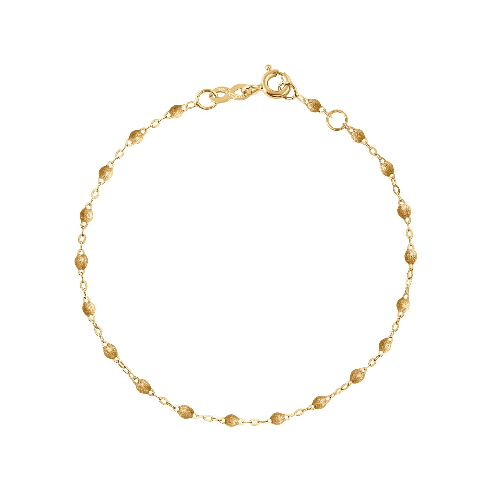 Bracelet doré Classique Gigi, or jaune, 19 cm