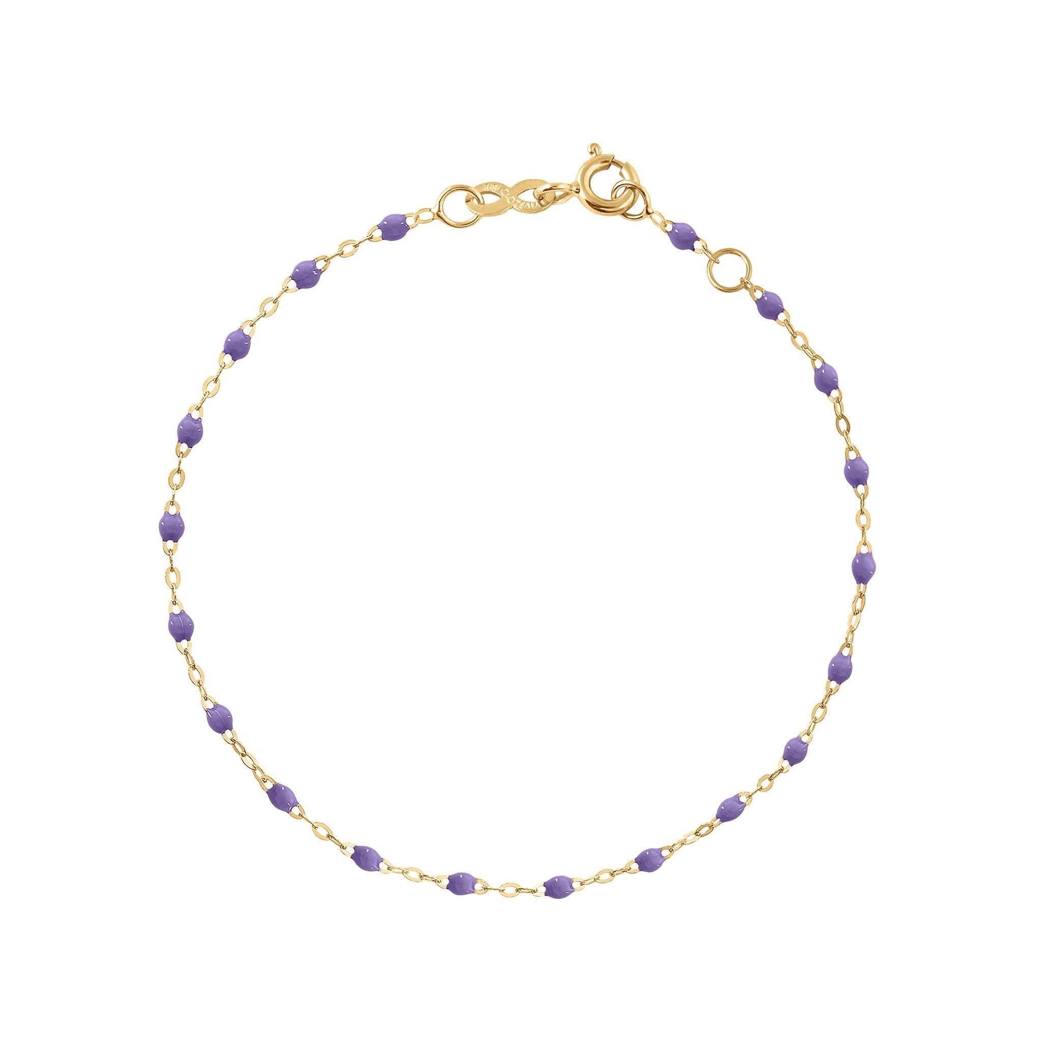 Bracelet mauve Classique Gigi, or jaune, 19 cm classique gigi Référence :  b3gi001j4319xx -1