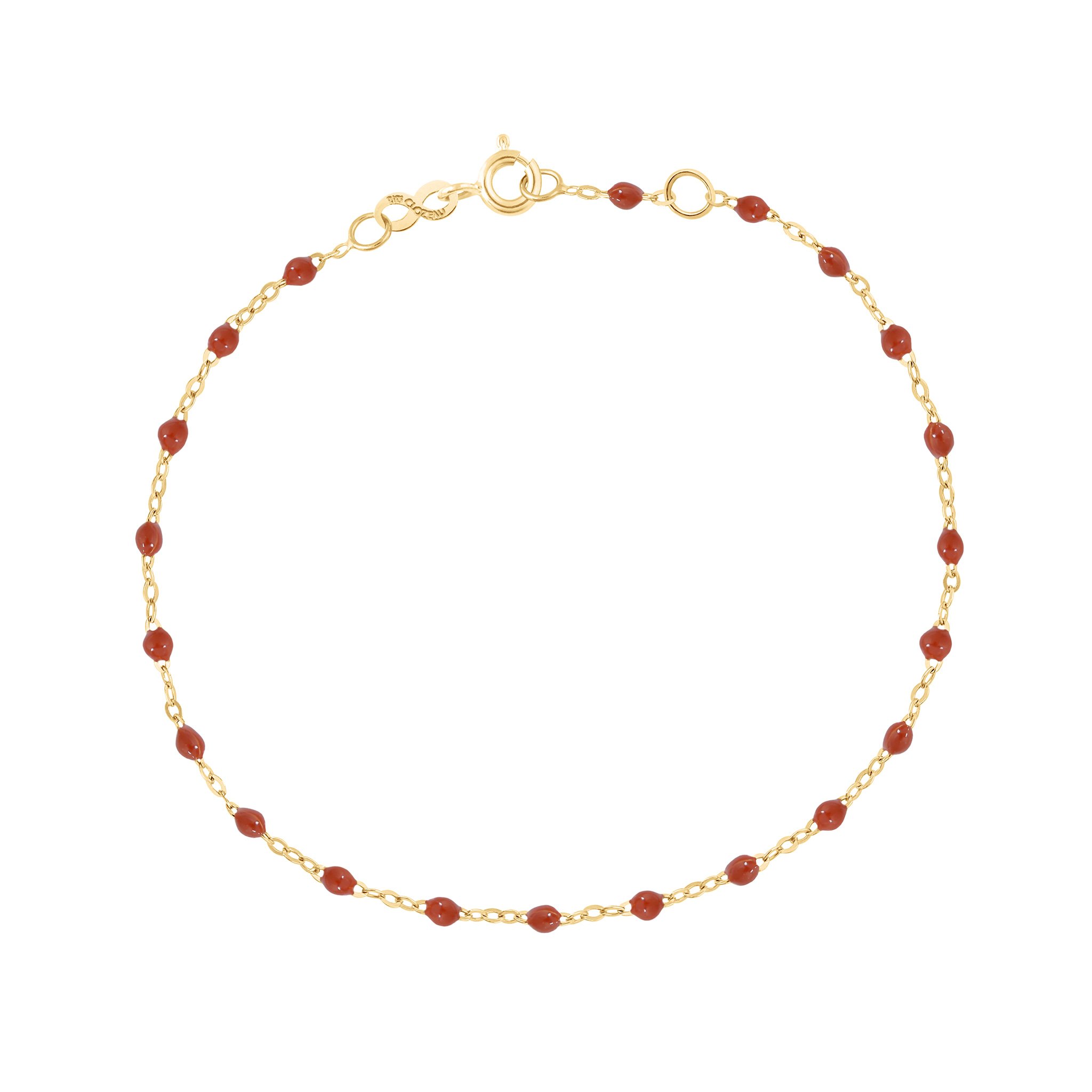 Bracelet rouille Classique Gigi, or jaune, 17 cm