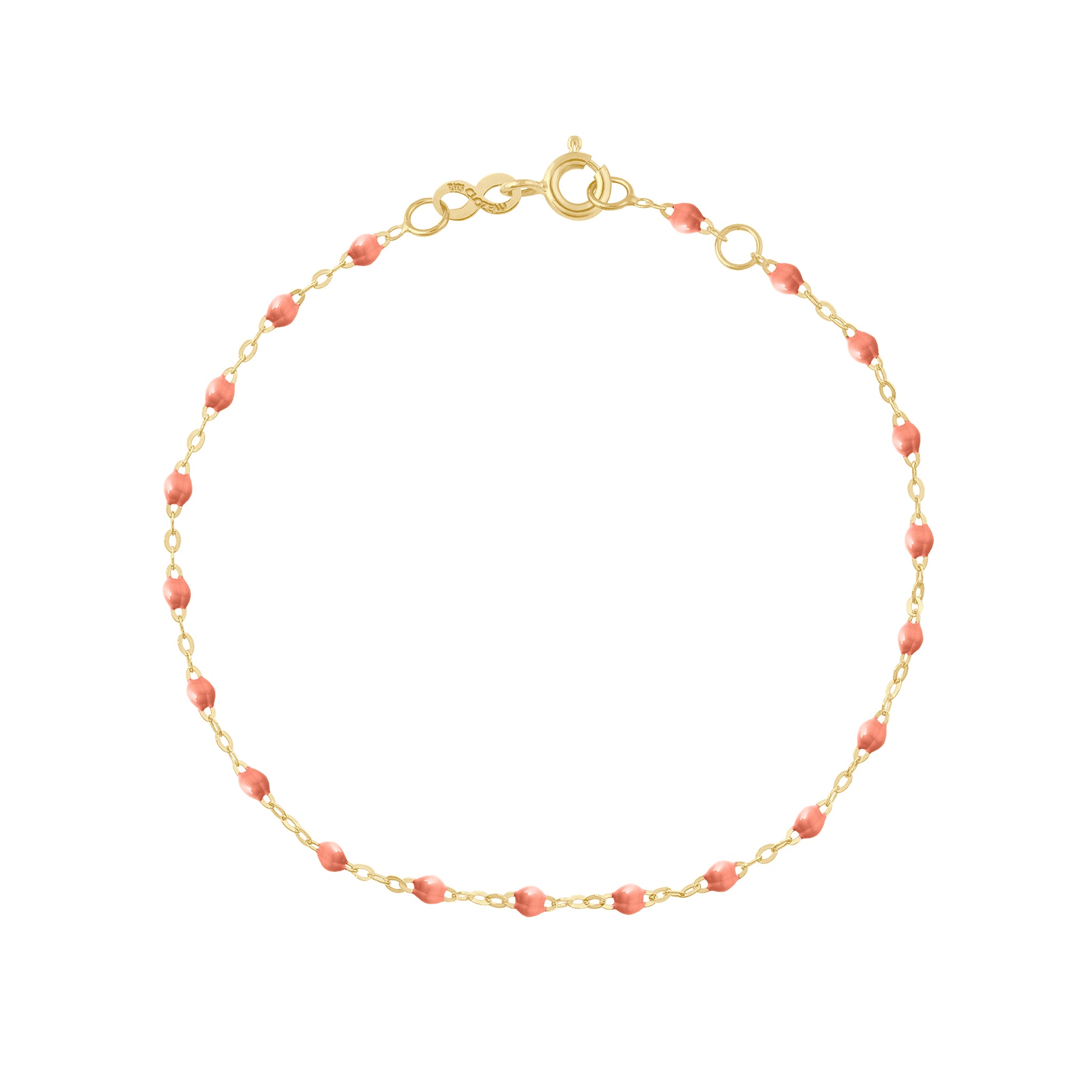 Bracelet saumon Classique Gigi, or jaune, 15 cm classique gigi Référence :  b3gi001j4815xx -1