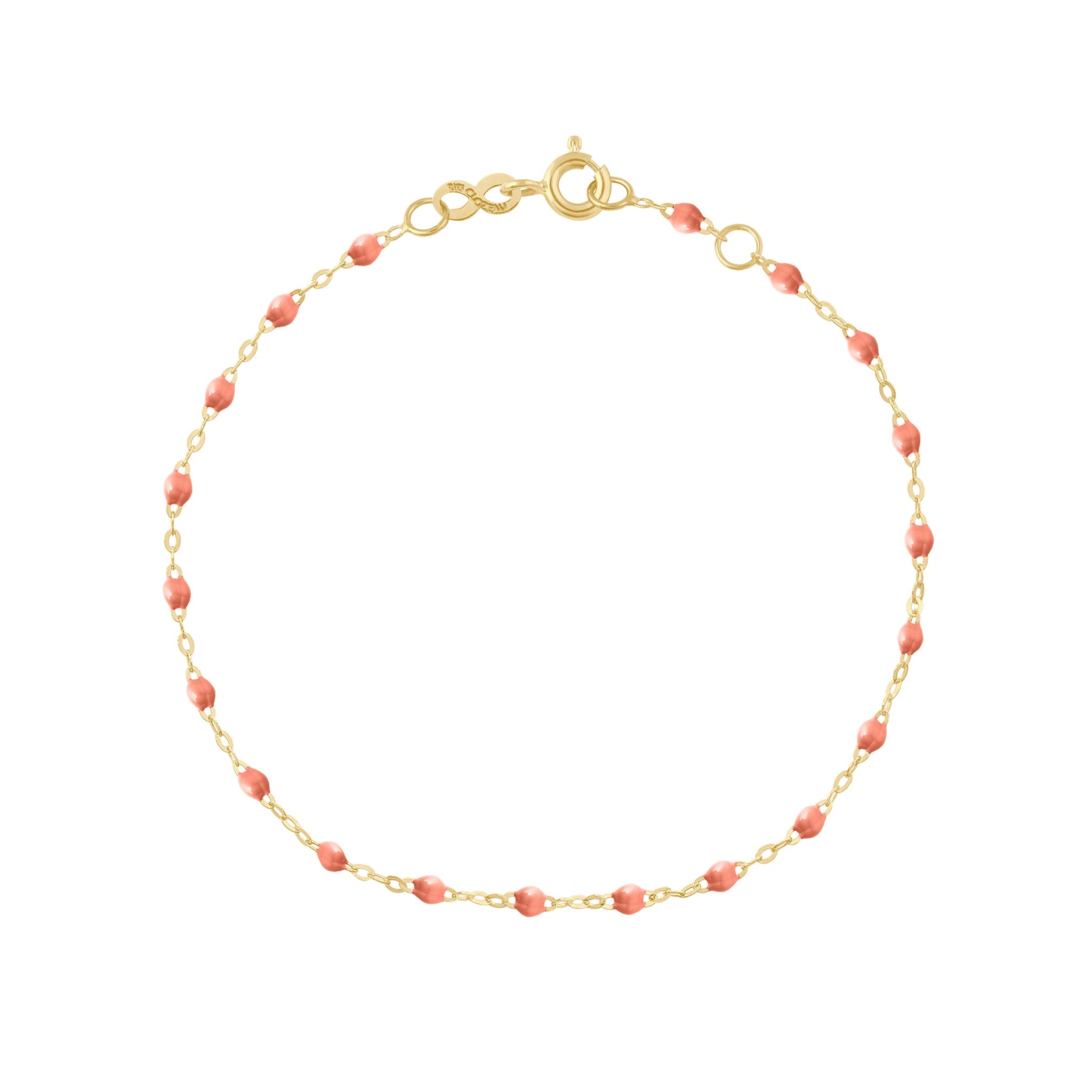 Bracelet saumon Classique Gigi, or jaune, 19 cm classique gigi Référence :  b3gi001j4819xx -1