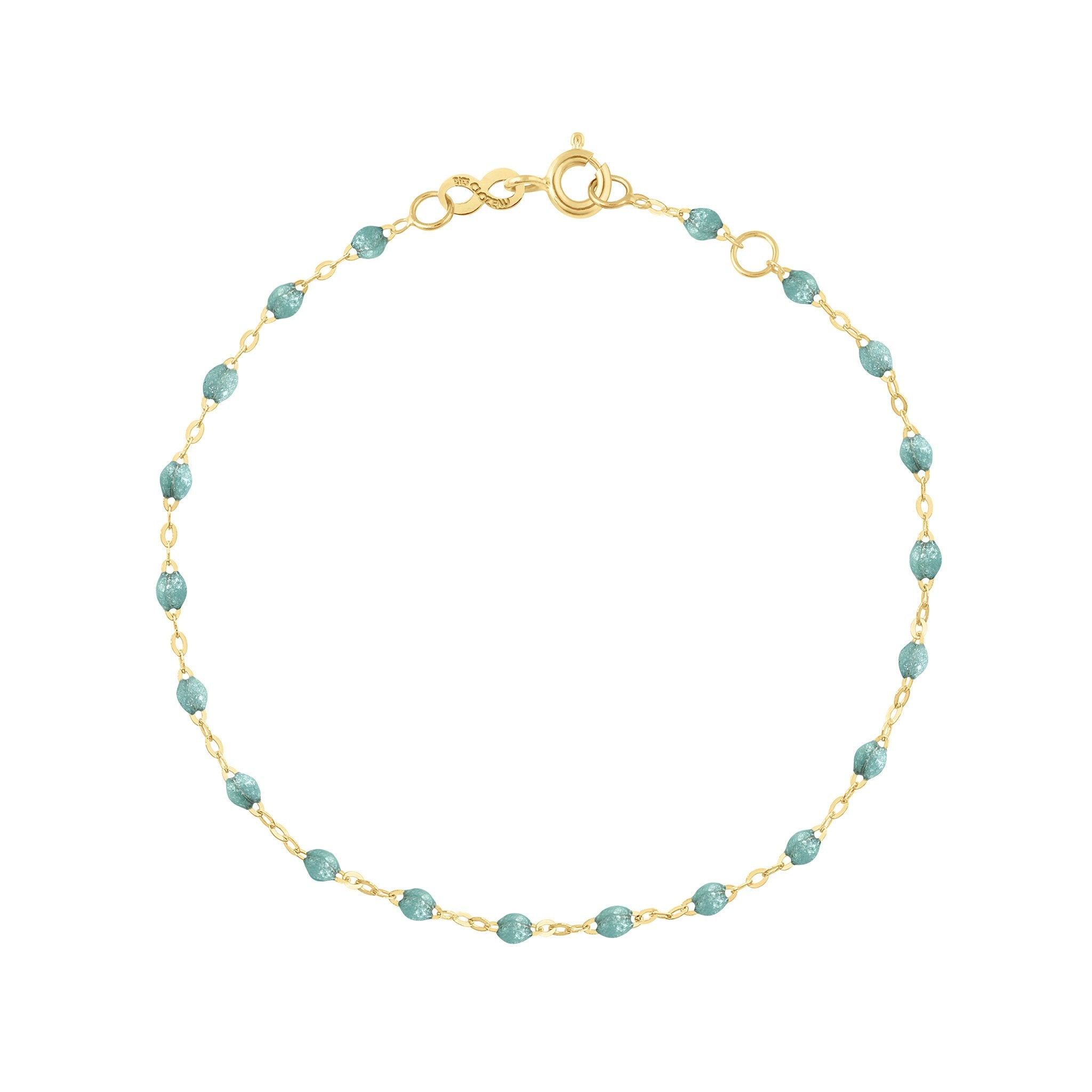 Bracelet glacier Classique Gigi, or jaune, 15 cm