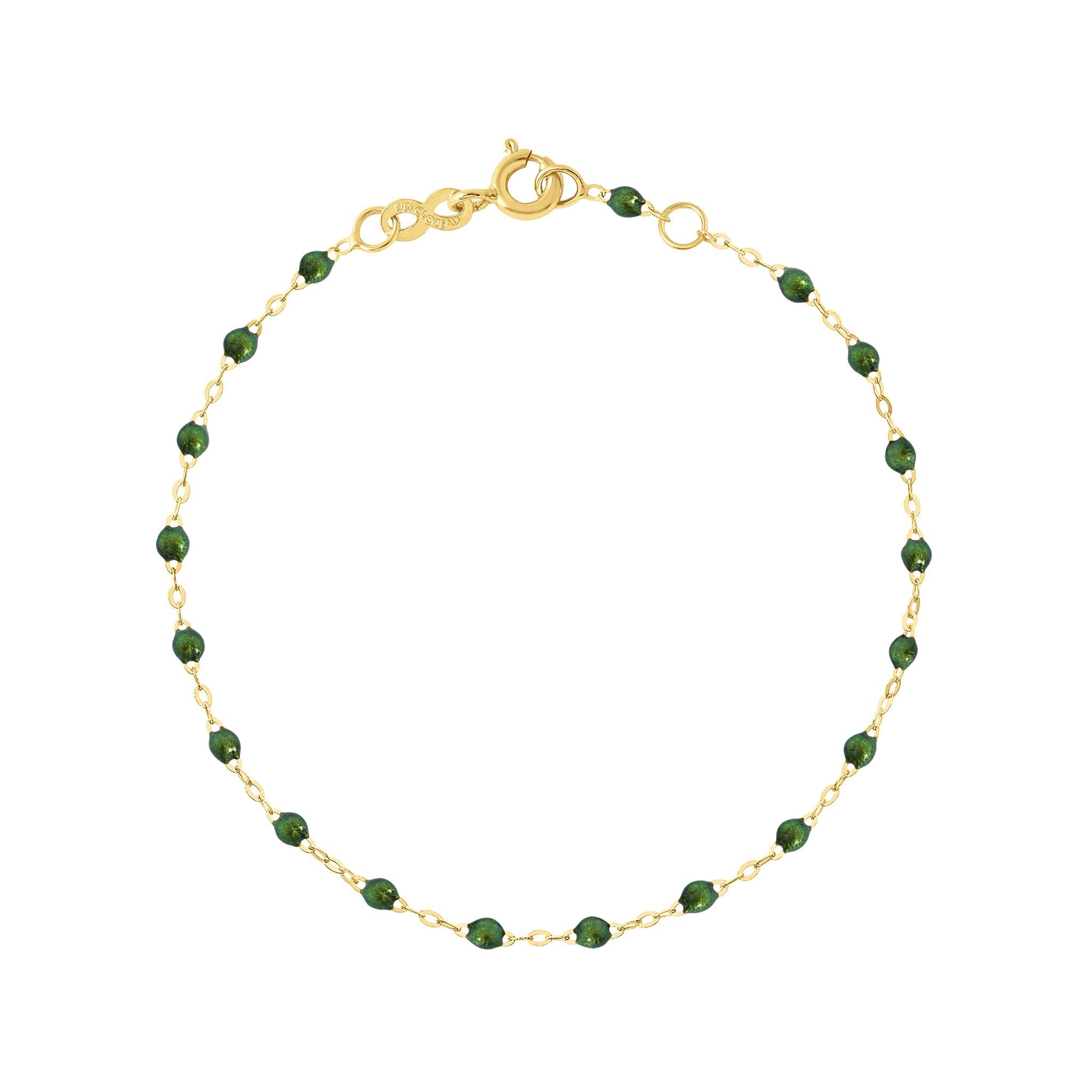 Bracelet scarabée Classique Gigi, or jaune, 15 cm