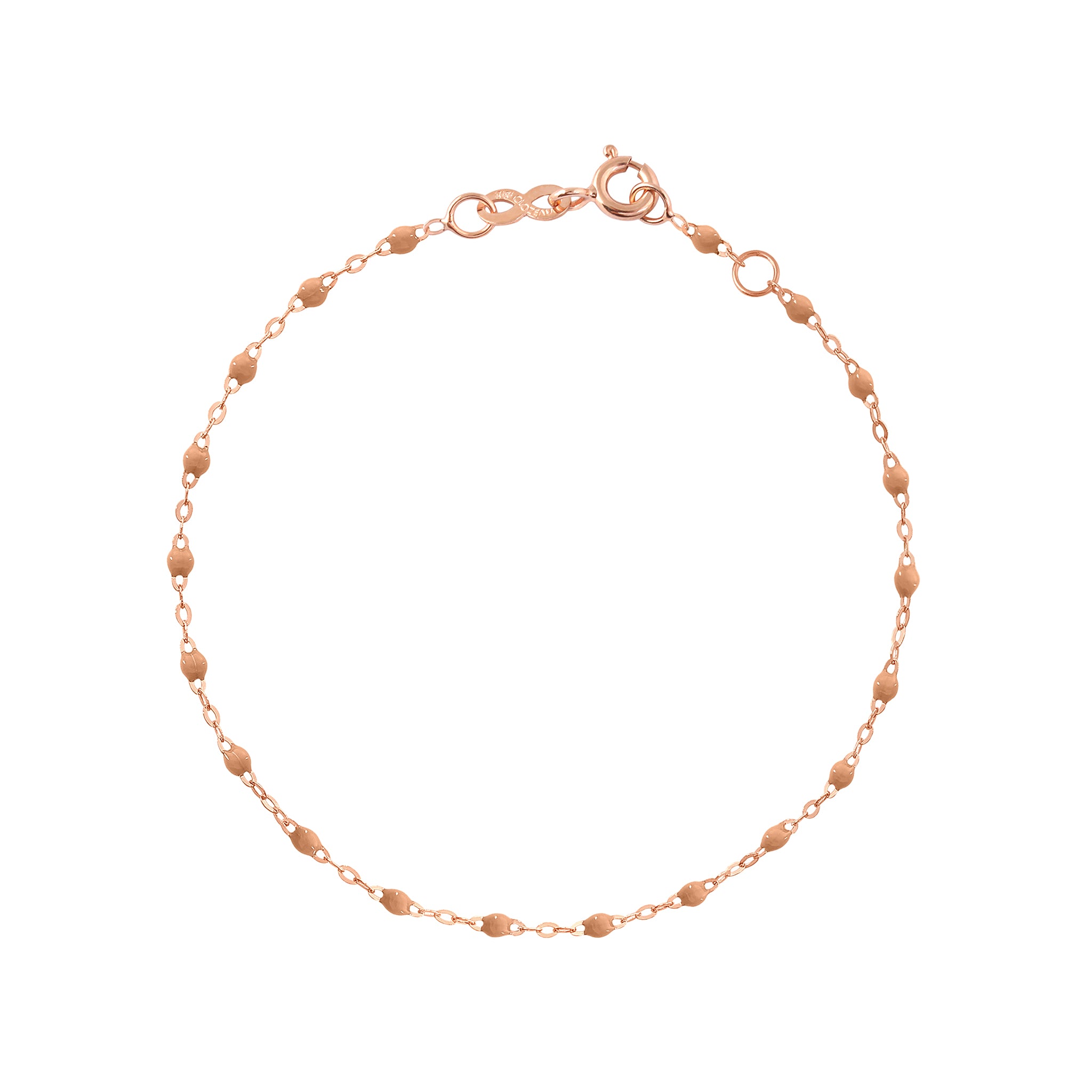 Bracelet caramel Classique Gigi, or rose, 15 cm classique gigi Référence :  b3gi001r0815xx -1