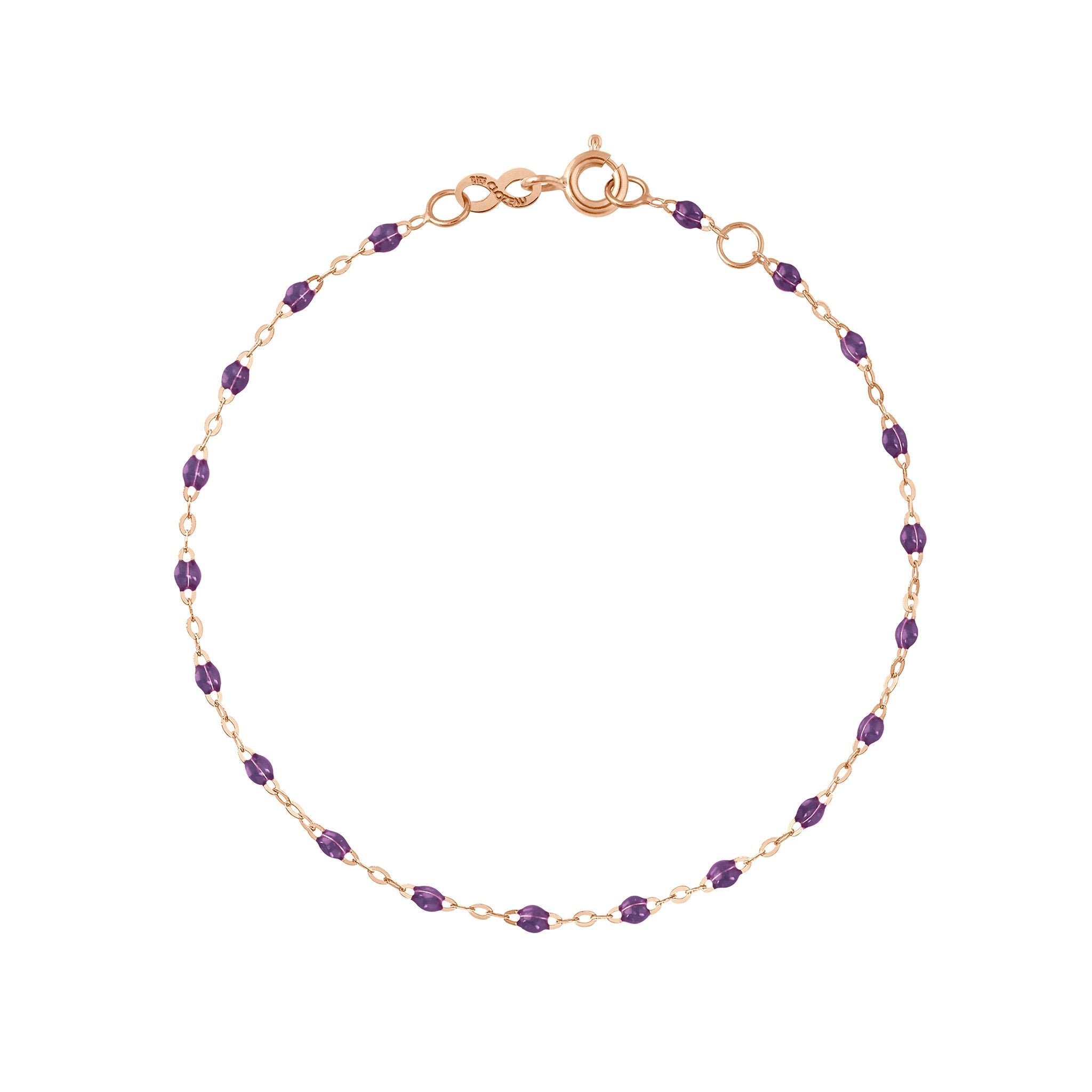 Bracelet violet Classique Gigi, or rose, 19 cm classique gigi Référence :  b3gi001r1119xx -1