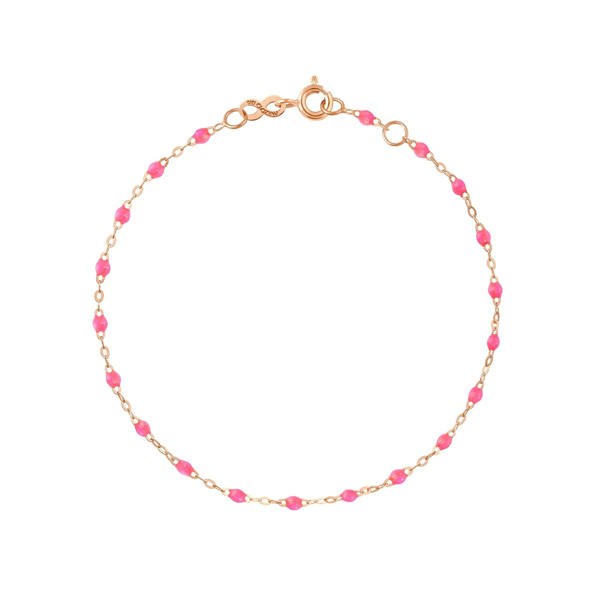 Bracelet rose fluo Classique Gigi, or rose, 19 cm classique gigi Référence :  b3gi001r2919xx -1