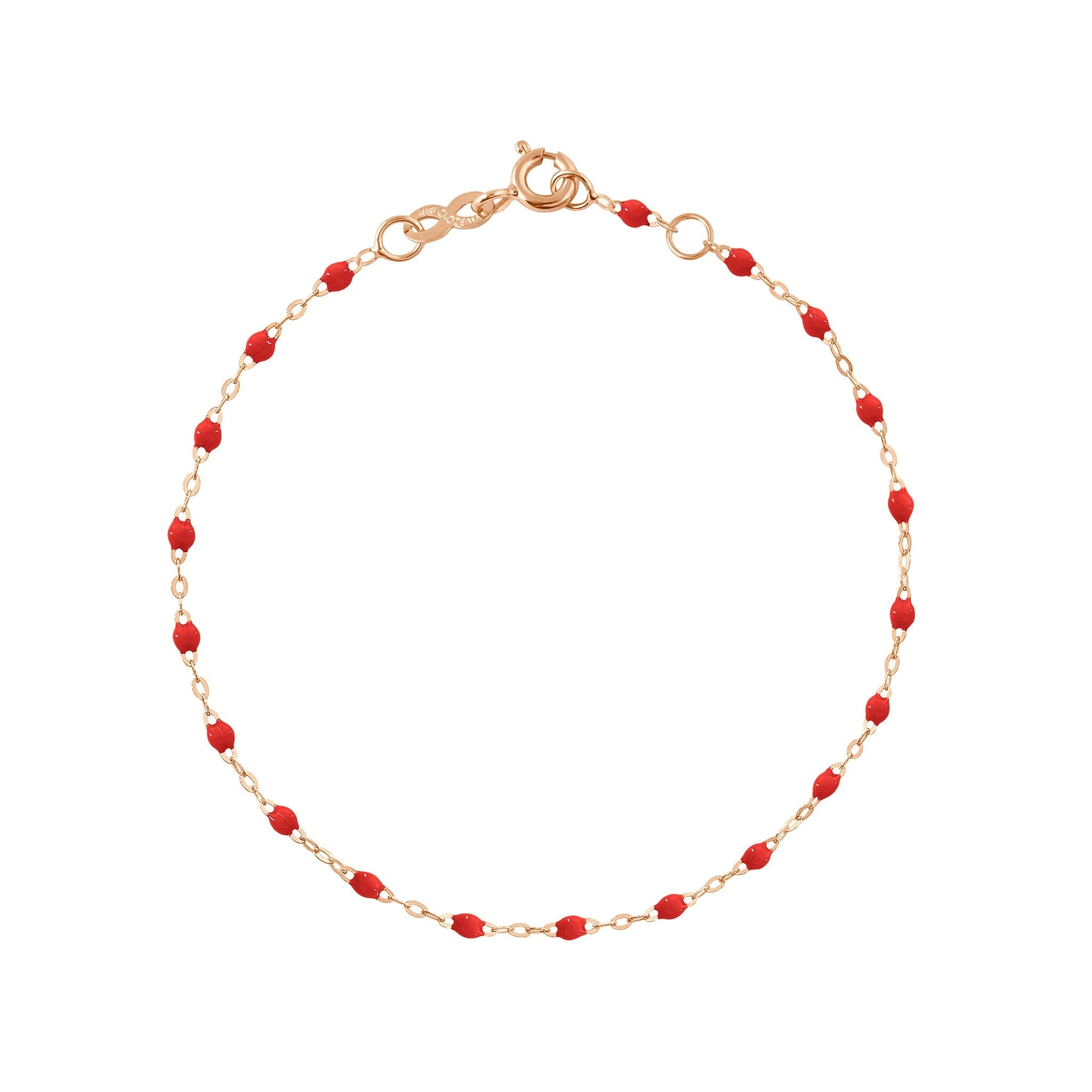 Bracelet coquelicot Classique Gigi, or rose, 19 cm classique gigi Référence :  b3gi001r3119xx -1