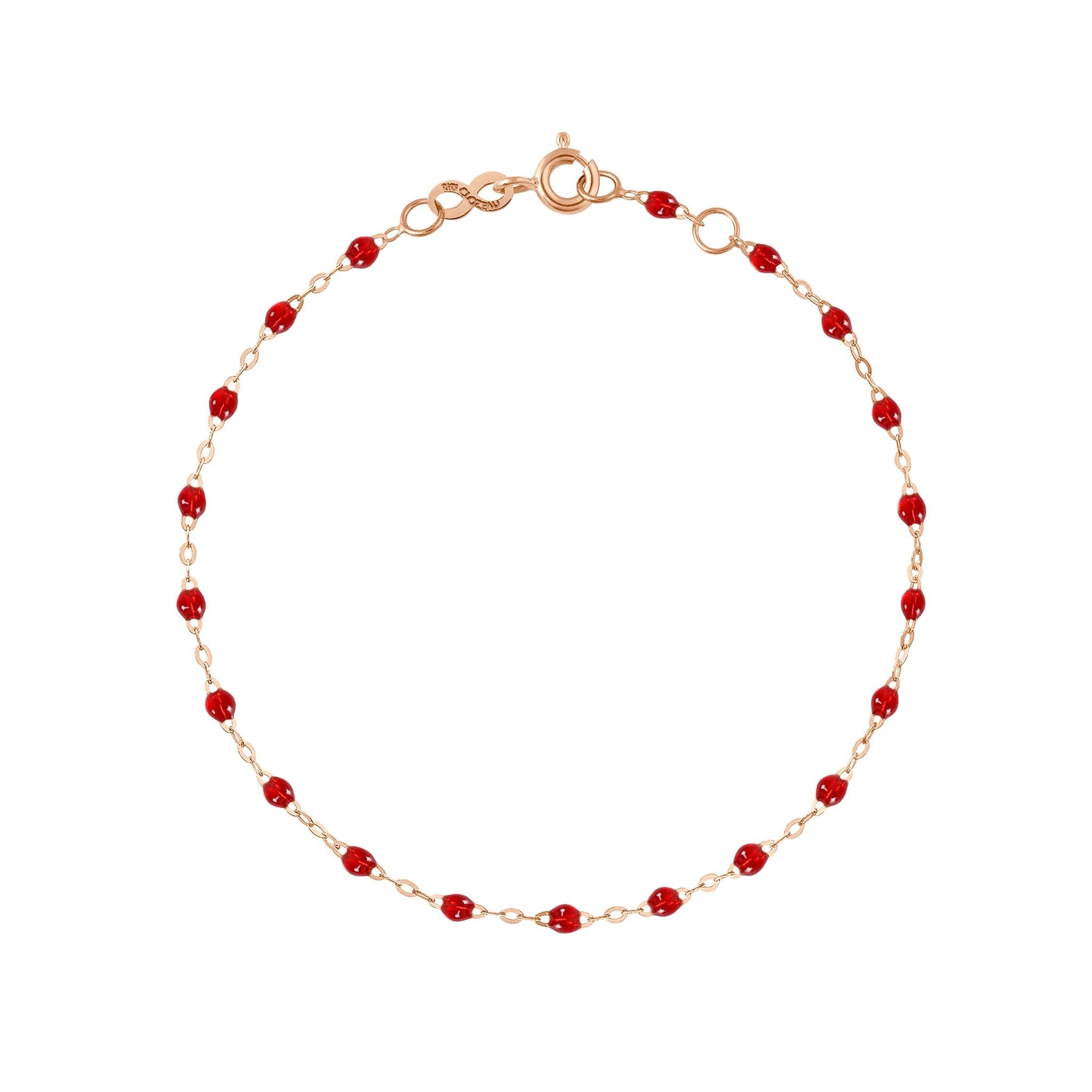 Bracelet rubis Classique Gigi, or rose, 19 cm classique gigi Référence :  b3gi001r3219xx -1