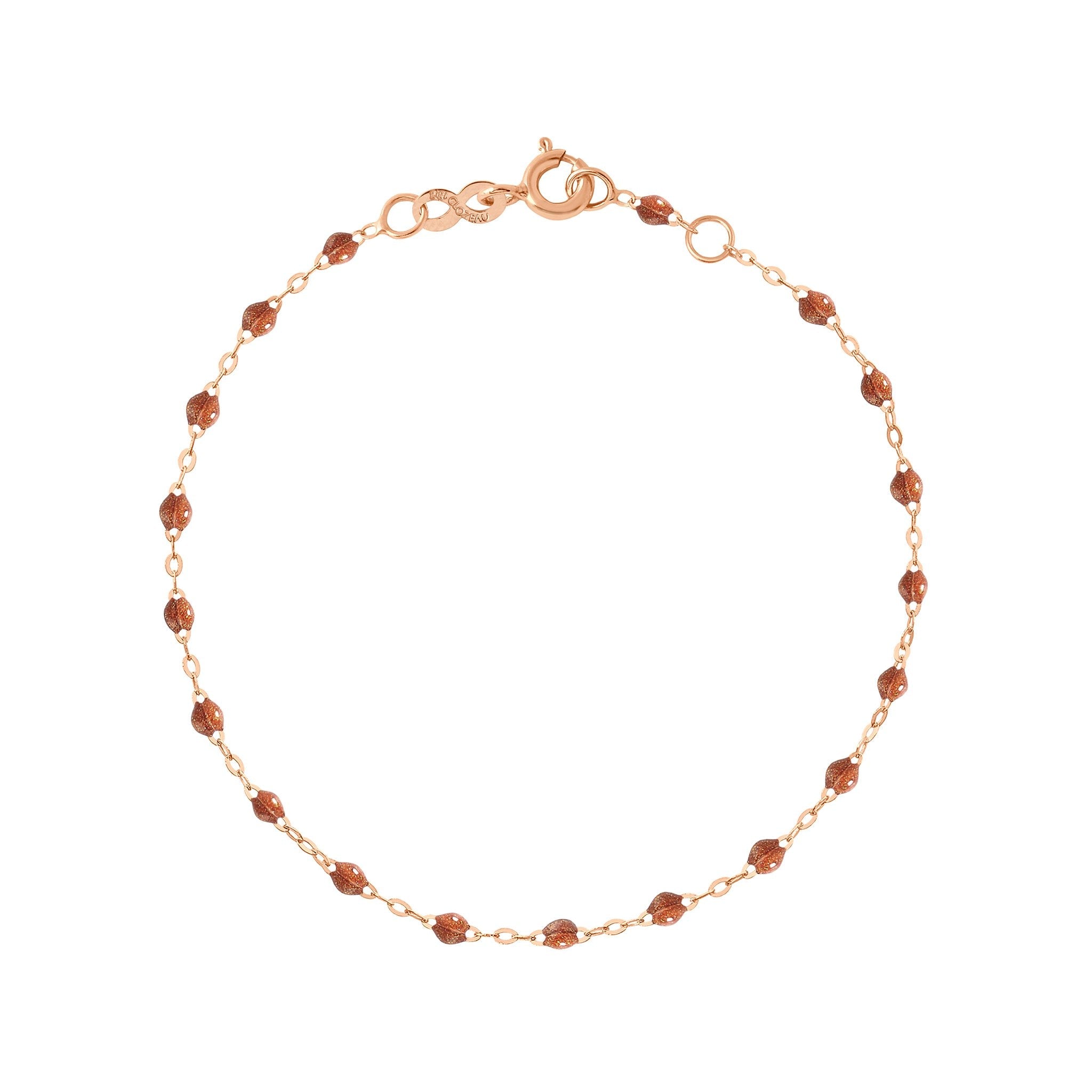 Bracelet fauve Classique Gigi, or rose, 19 cm classique gigi Référence :  b3gi001r5919xx -1