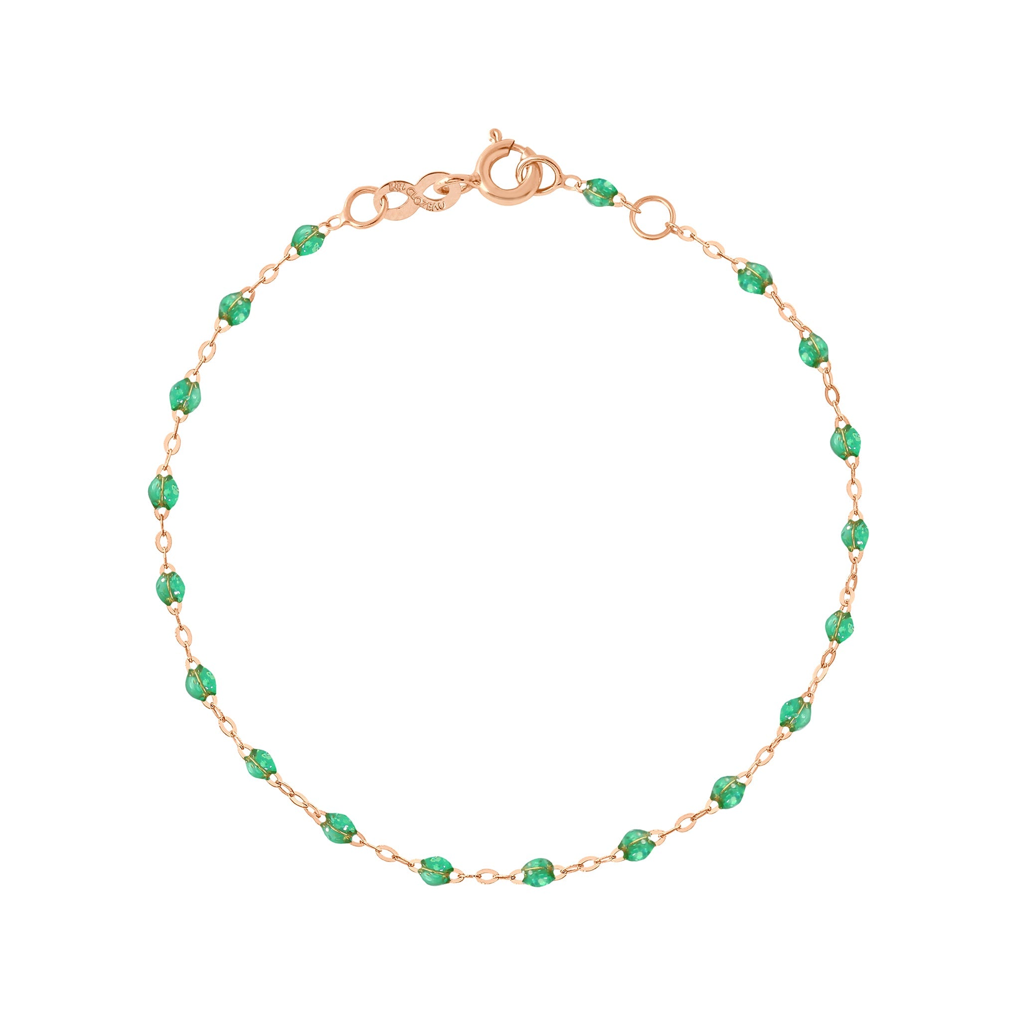 Bracelet menthe Classique Gigi, or rose, 15 cm classique gigi Référence :  b3gi001r6015xx -1