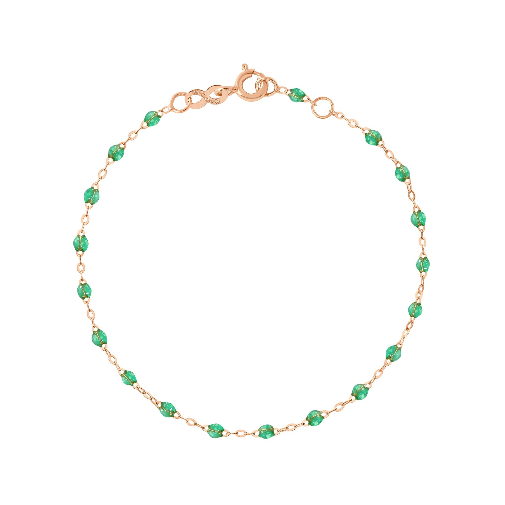 Bracelet menthe Classique Gigi, or rose, 19 cm classique gigi Référence :  b3gi001r6019xx -1