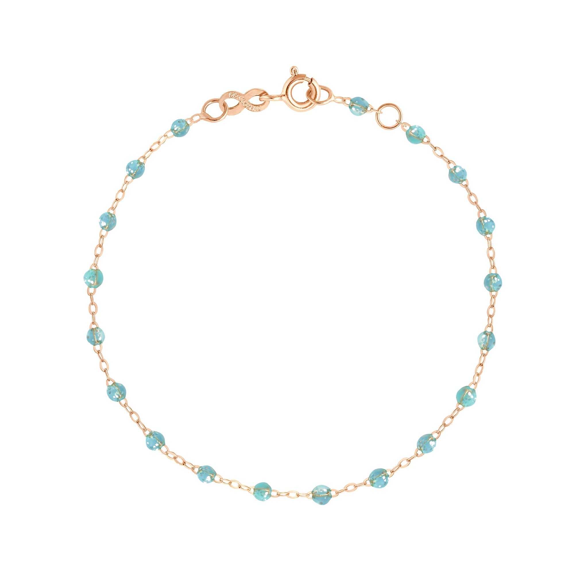 Bracelet aqua Classique Gigi, or rose, 19 cm classique gigi Référence :  b3gi001r6219xx -1