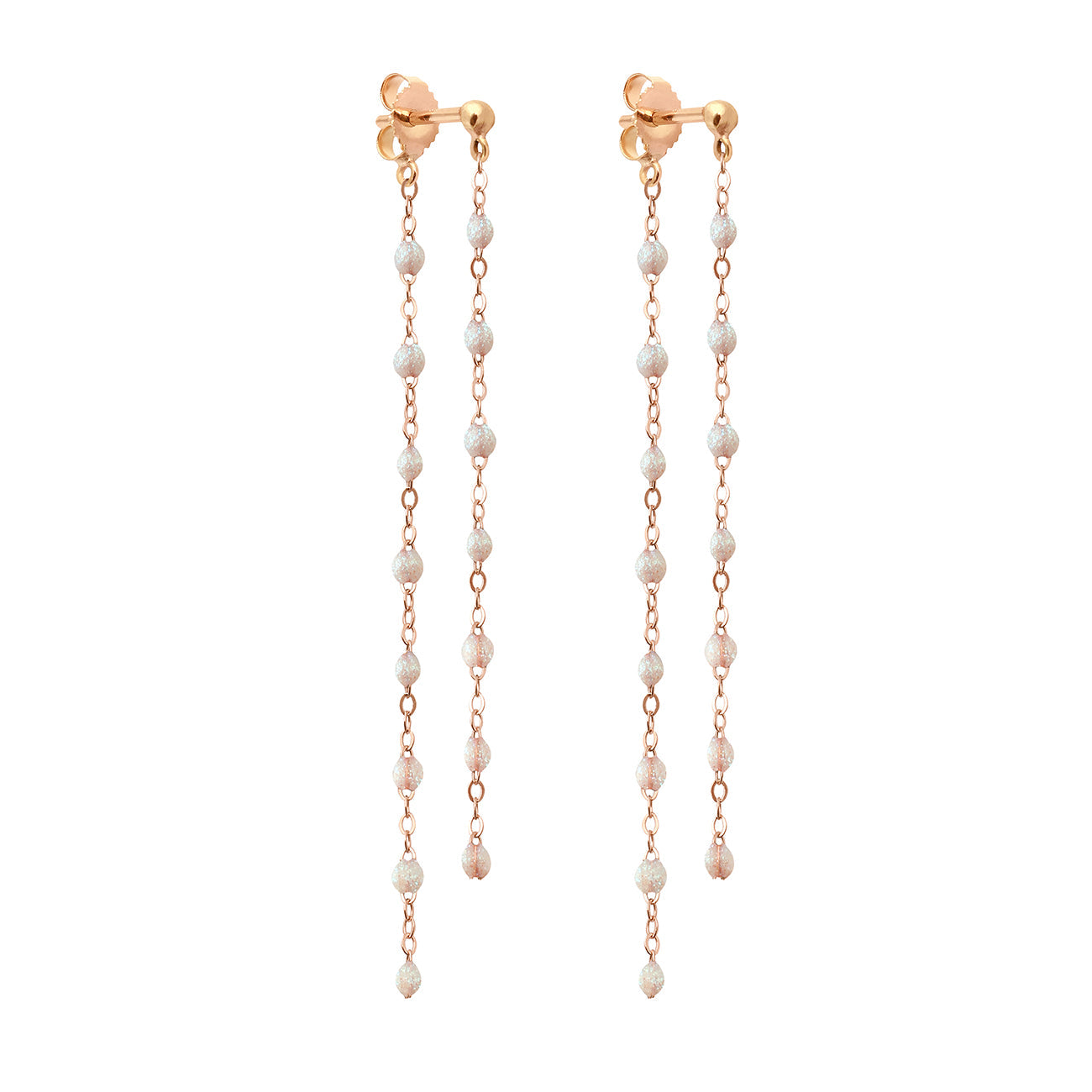 Boucles d'oreilles Dansantes Classique Gigi opale, or rose classique gigi Référence :  b4gi003r61xxxx -1