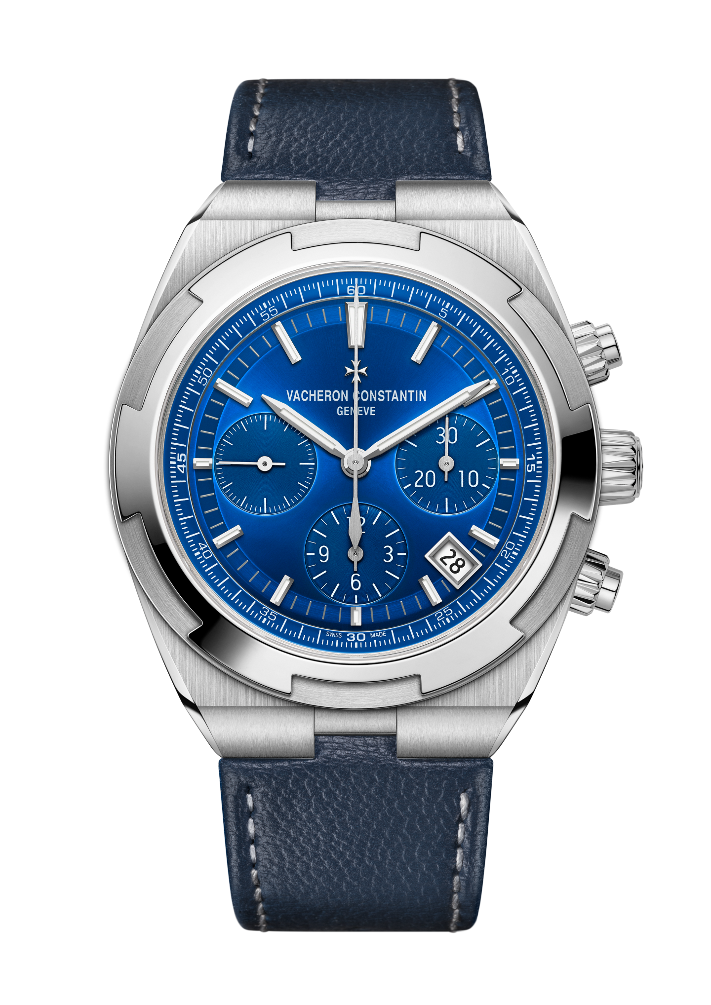 Overseas chronographe acier Overseas Référence :  5520V/210A-B148 -2