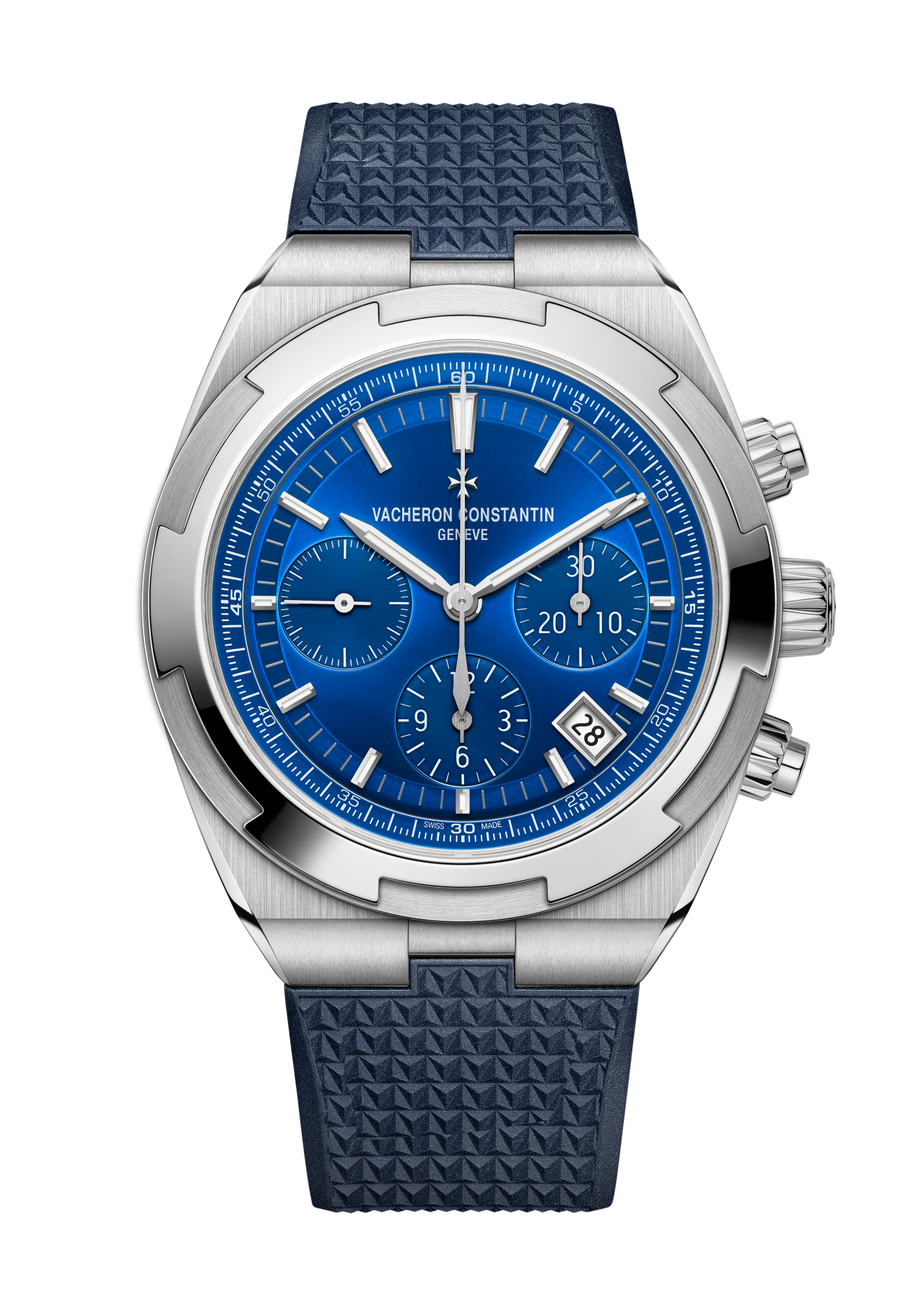 Overseas chronographe acier Overseas Référence :  5520V/210A-B148 -3