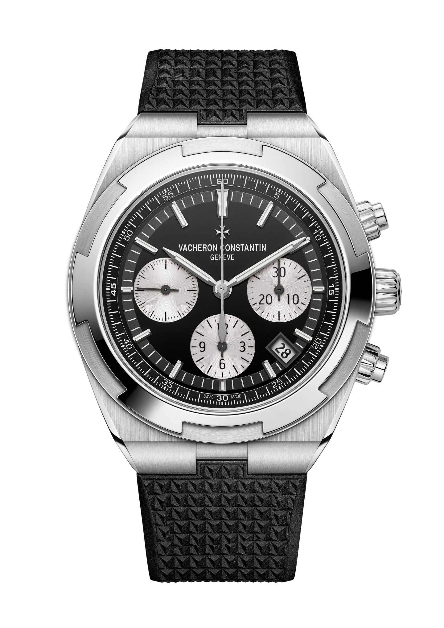 Overseas chronographe acier Overseas Référence :  5520V/210A-B481 -3