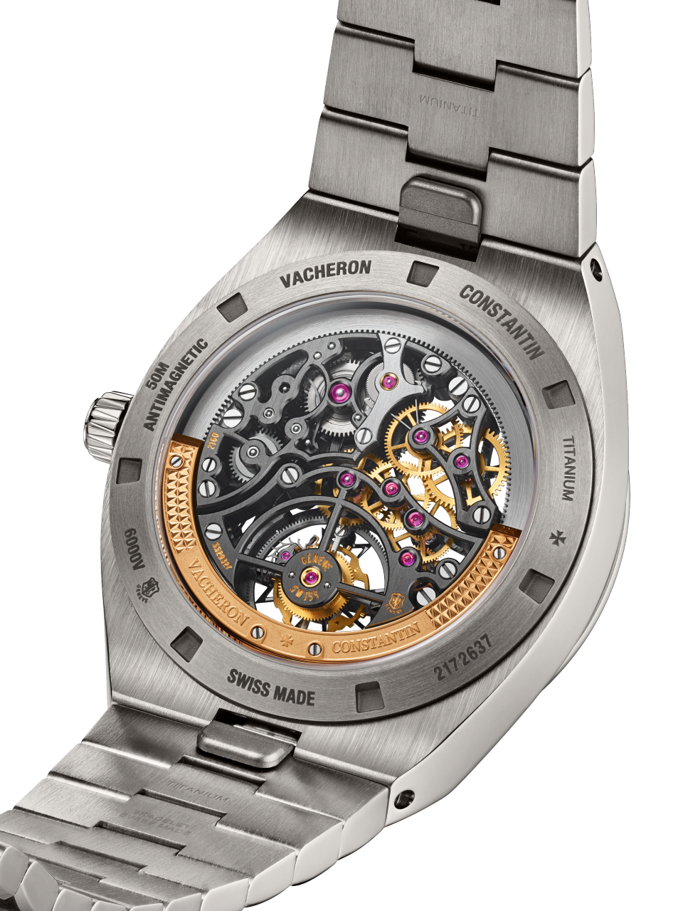 Overseas tourbillon squelette Overseas Référence :  6000V/210T-B935 -2