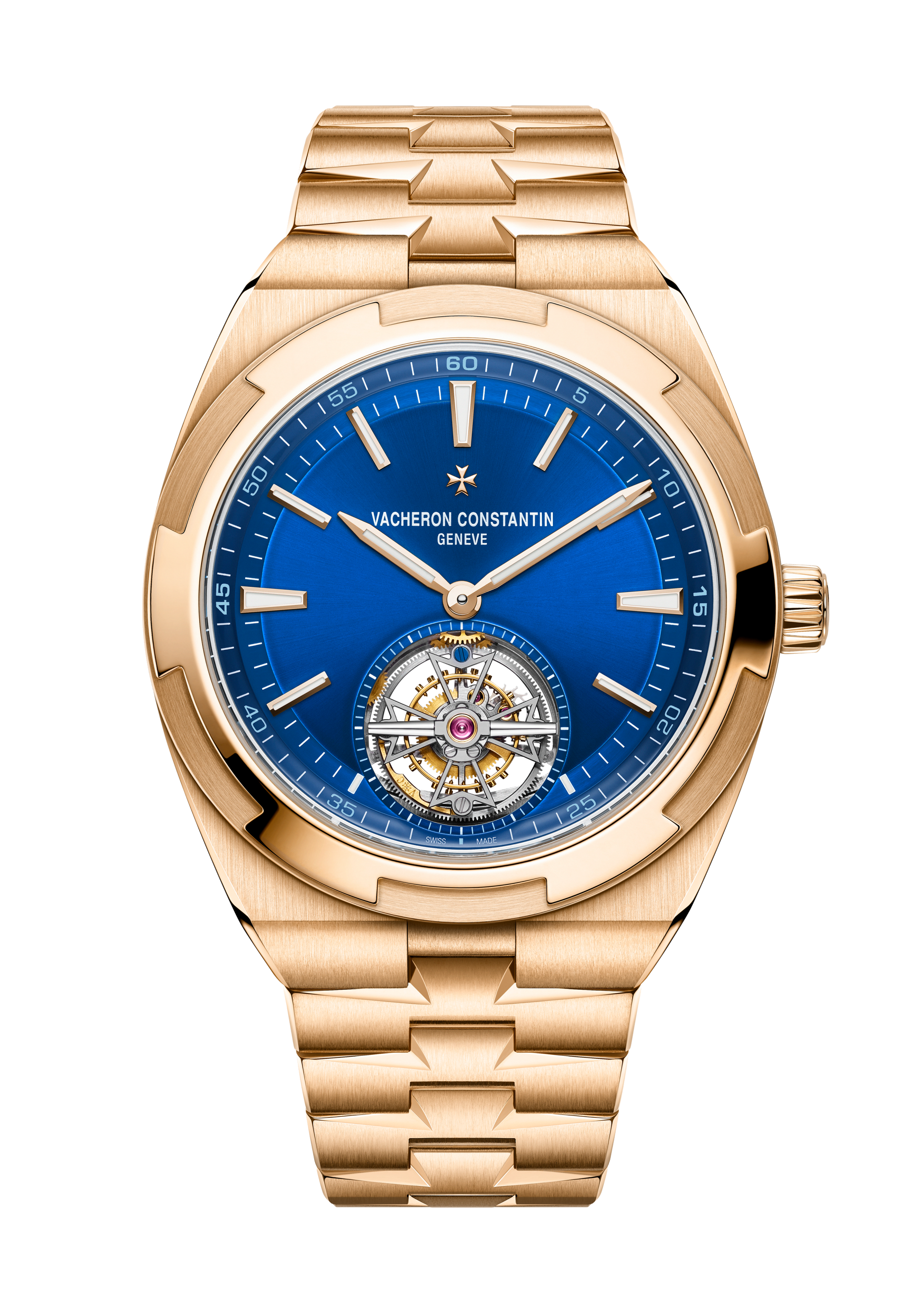 Overseas tourbillon or rose