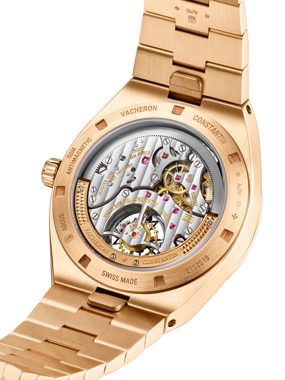 Overseas tourbillon or rose Overseas Référence :  6000V/210R-B733 -2