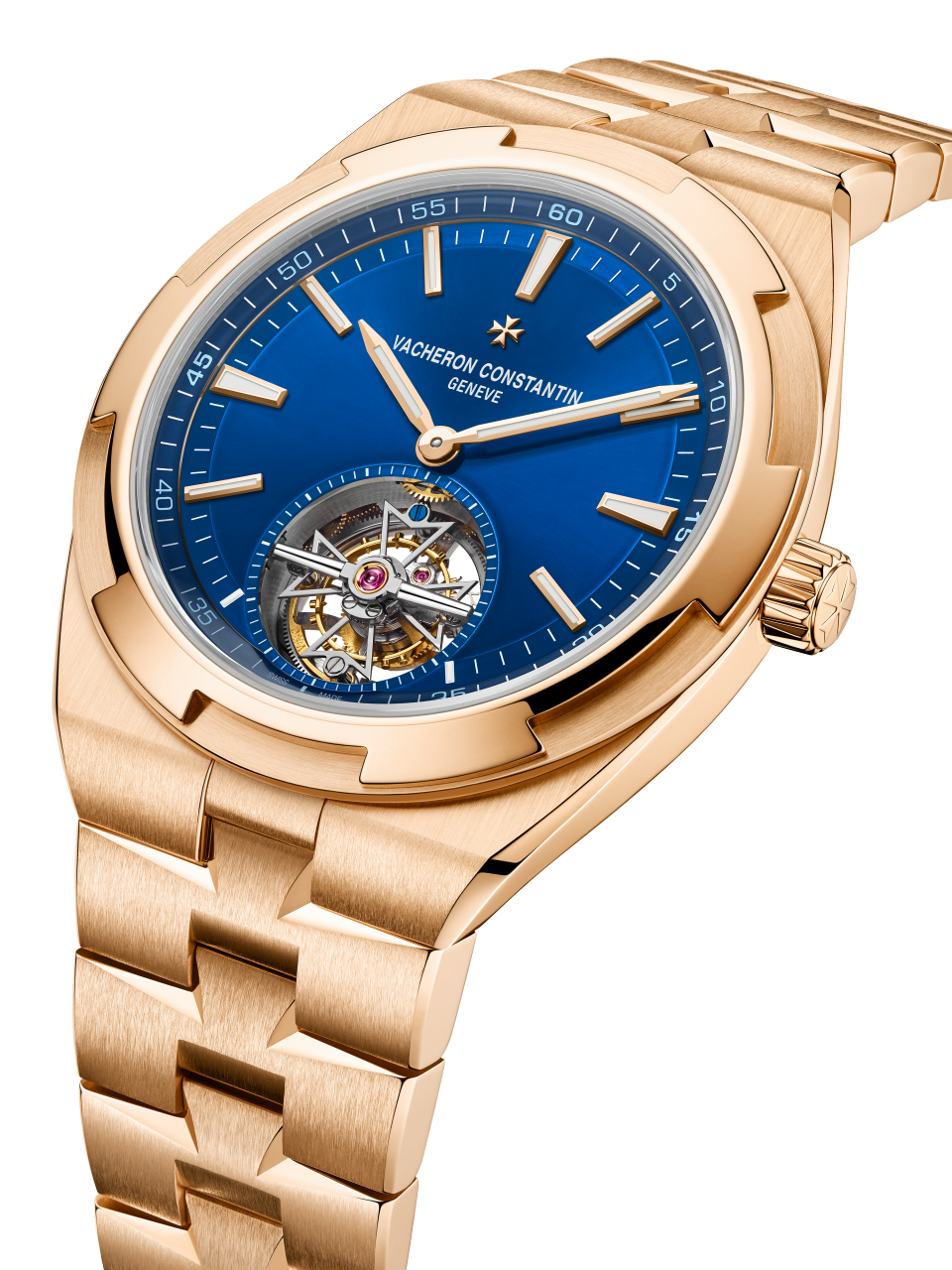 Overseas tourbillon or rose Overseas Référence :  6000V/210R-B733 -3