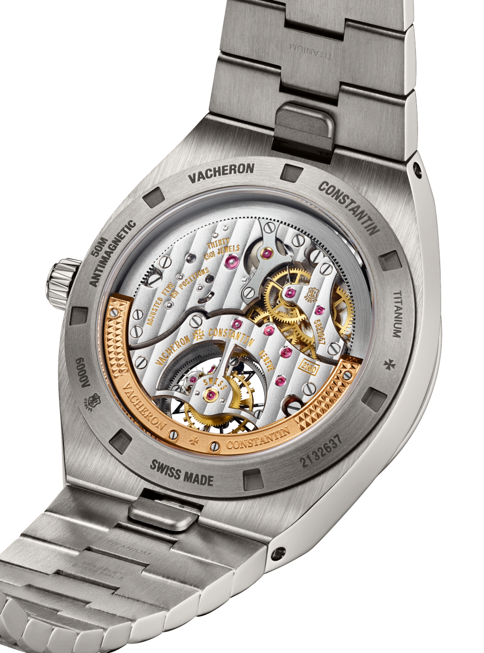 Overseas tourbillon titane Overseas Référence :  6000V/210T-H032 -2