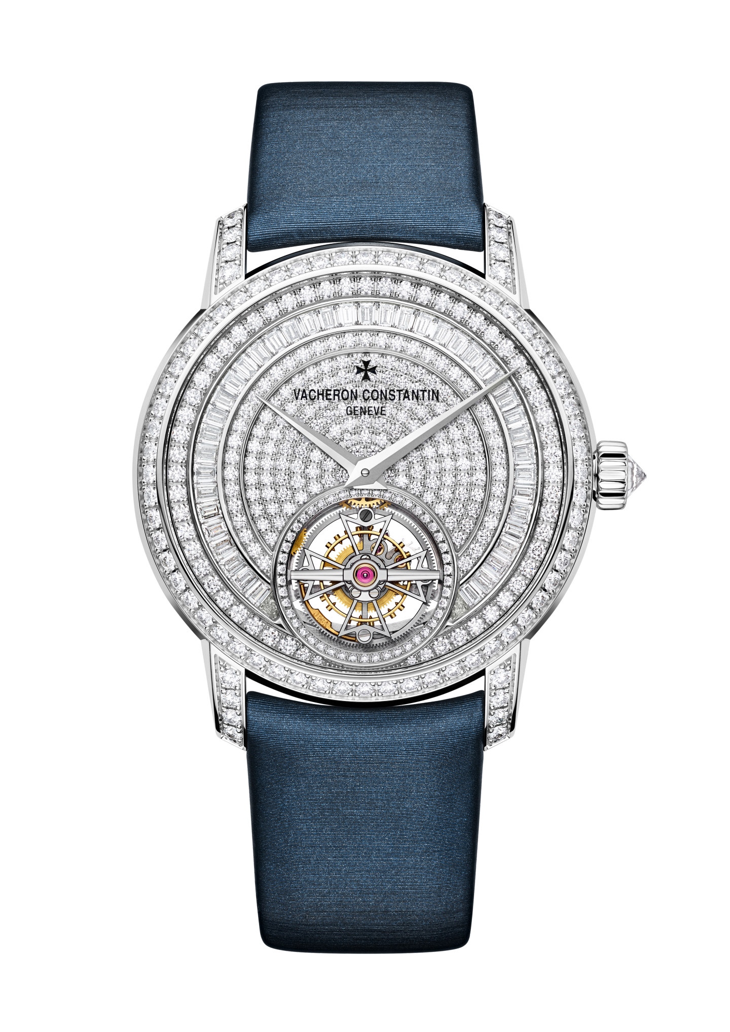 Traditionnelle tourbillon joaillerie