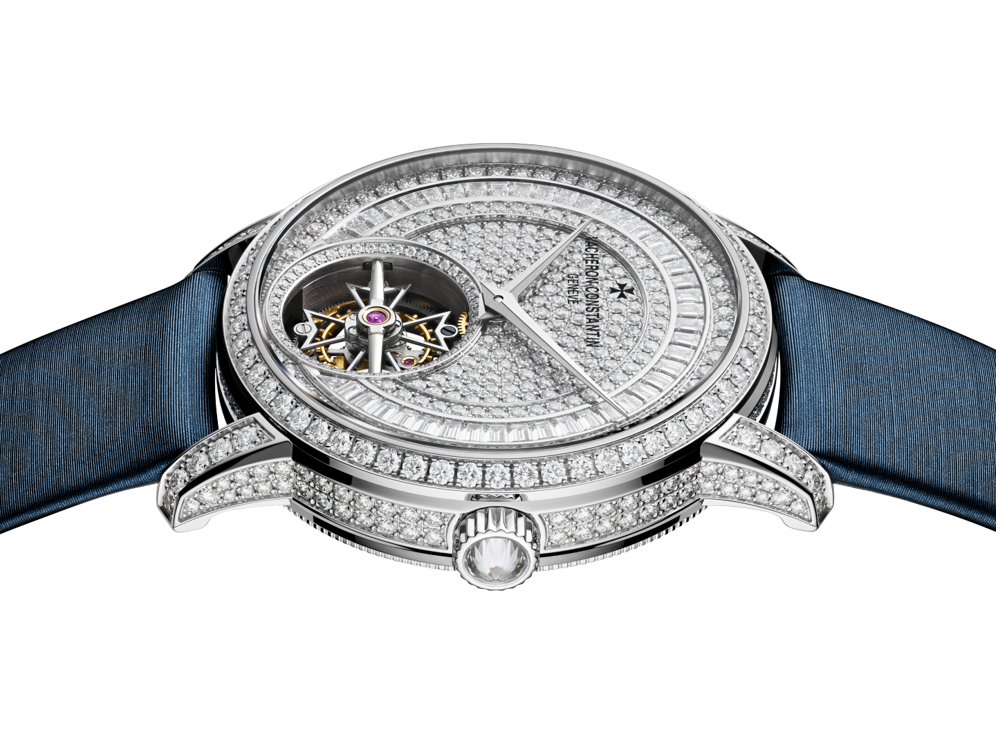 Traditionnelle tourbillon joaillerie Traditionnelle Référence :  6025T/000G-B635 -2