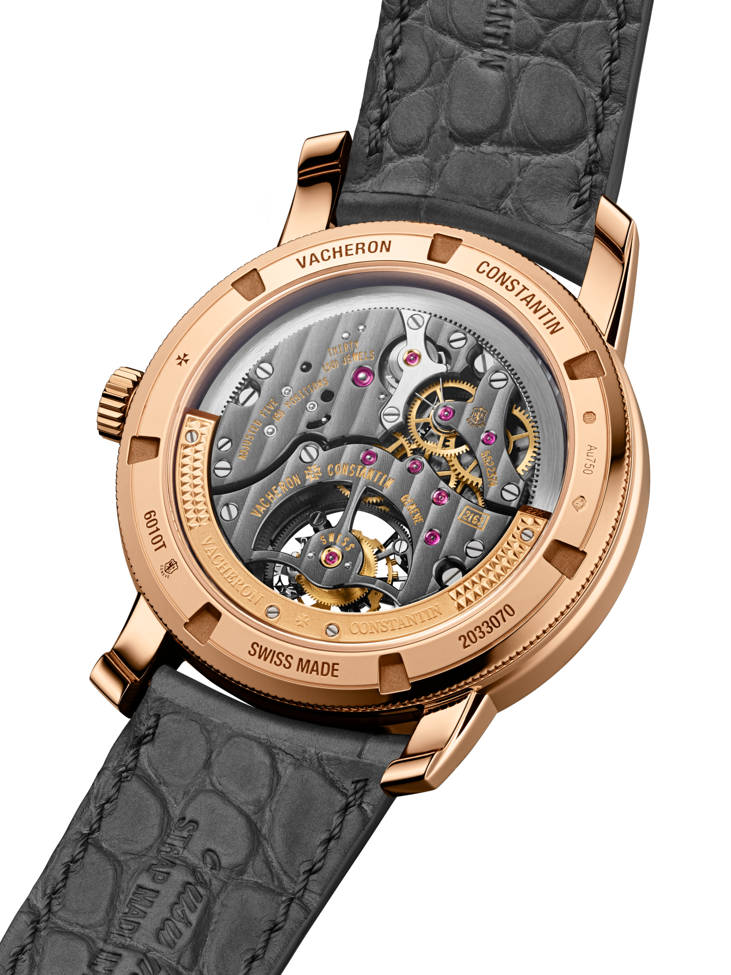 Traditionnelle tourbillon date rétrograde openface Traditionnelle Référence :  6010T/000R-B638 -2